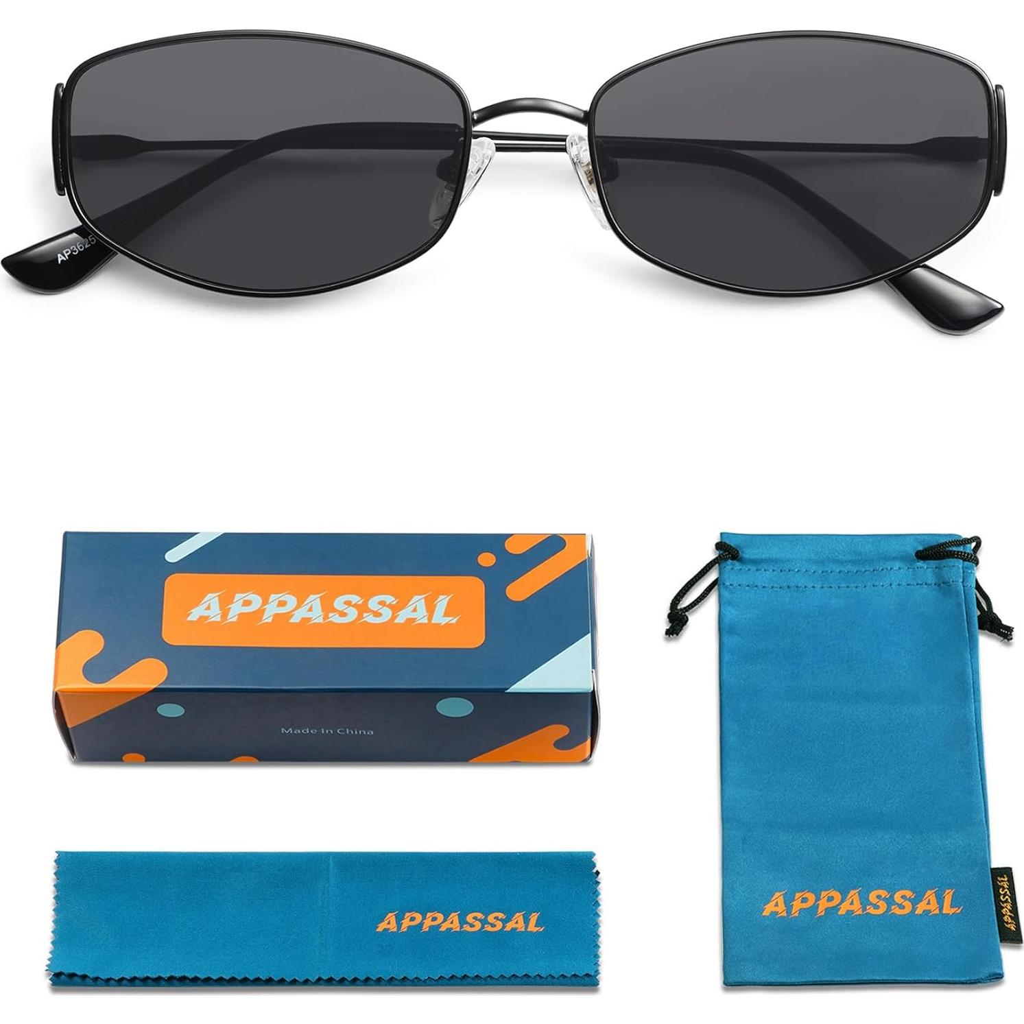 Gafas de Sol Ovaladas Retro Metal UV400 AP3625