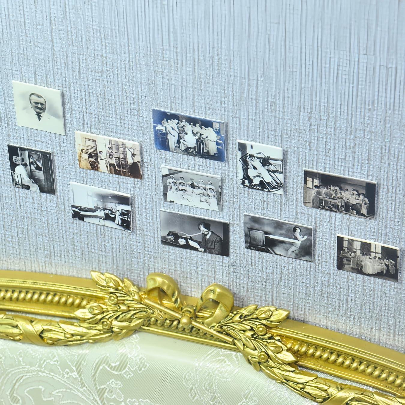 57 Pósters Médicos Miniatura Vintage - Accesorios para Muñecas 1:6