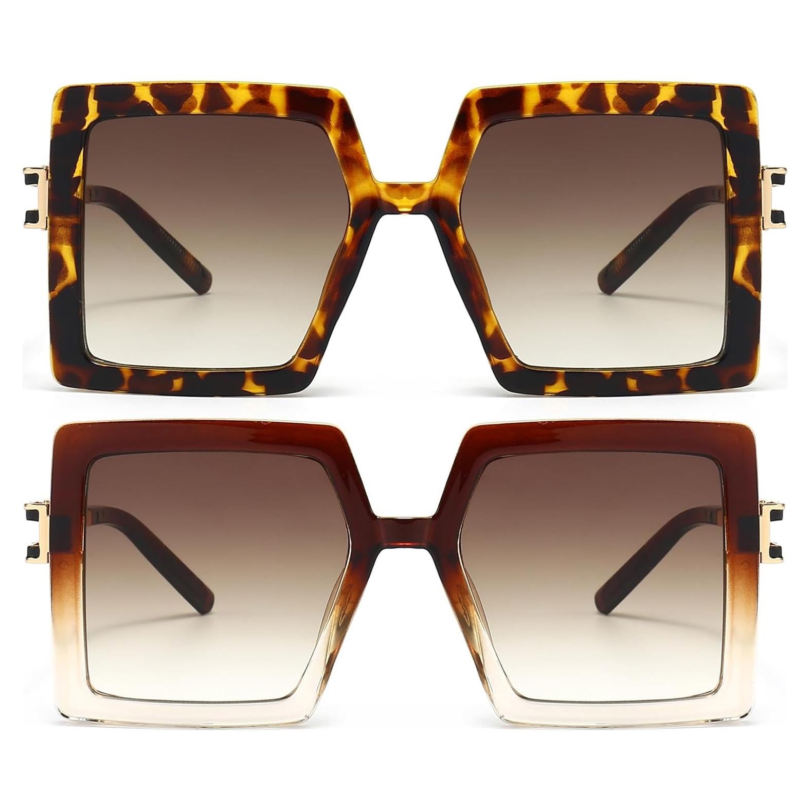 Gafas de Sol AIEYEZO Cuadradas Oversized UV400 Mujeres