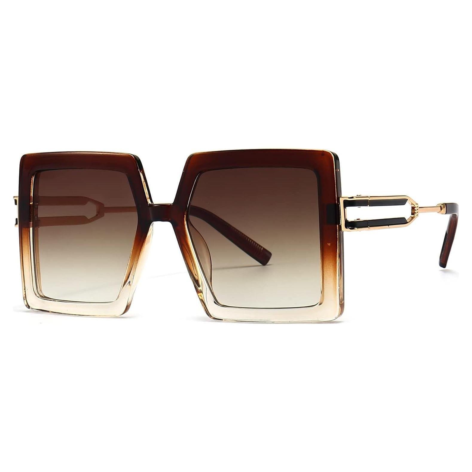 Gafas de Sol AIEYEZO Cuadradas Oversized UV400 para Mujeres