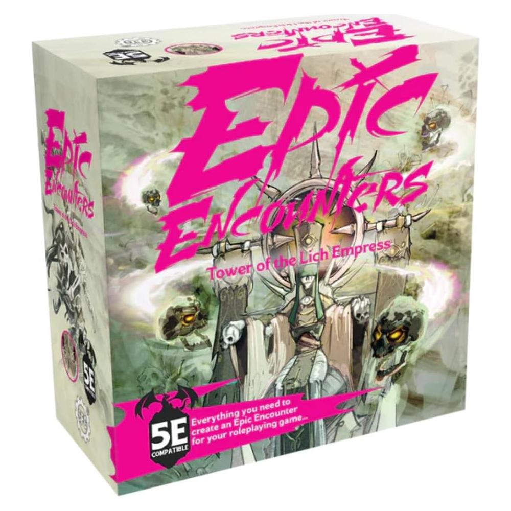 Juego de Rol Torre de la Emperatriz Lich Steamforged 5E