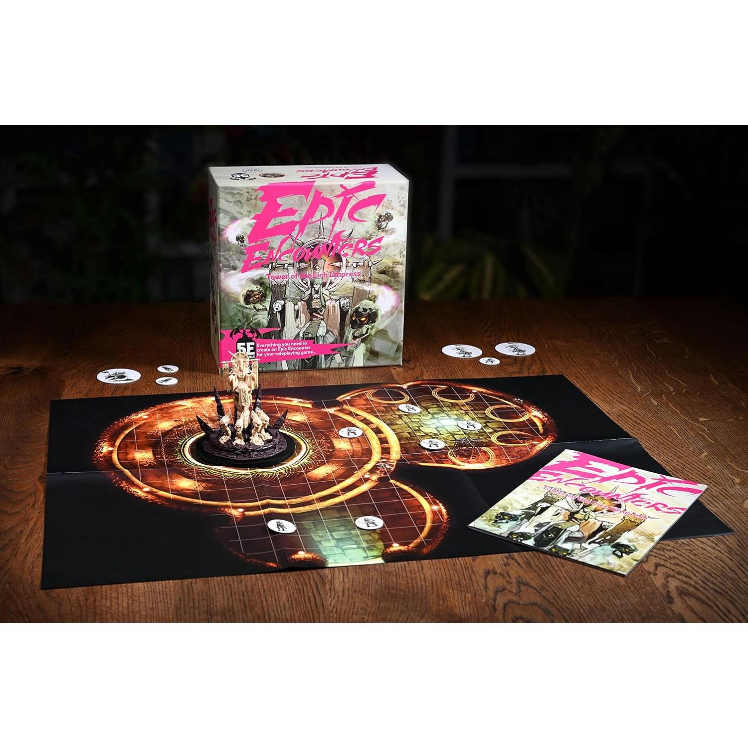 Juego de Rol Torre de la Emperatriz Lich Steamforged 5E