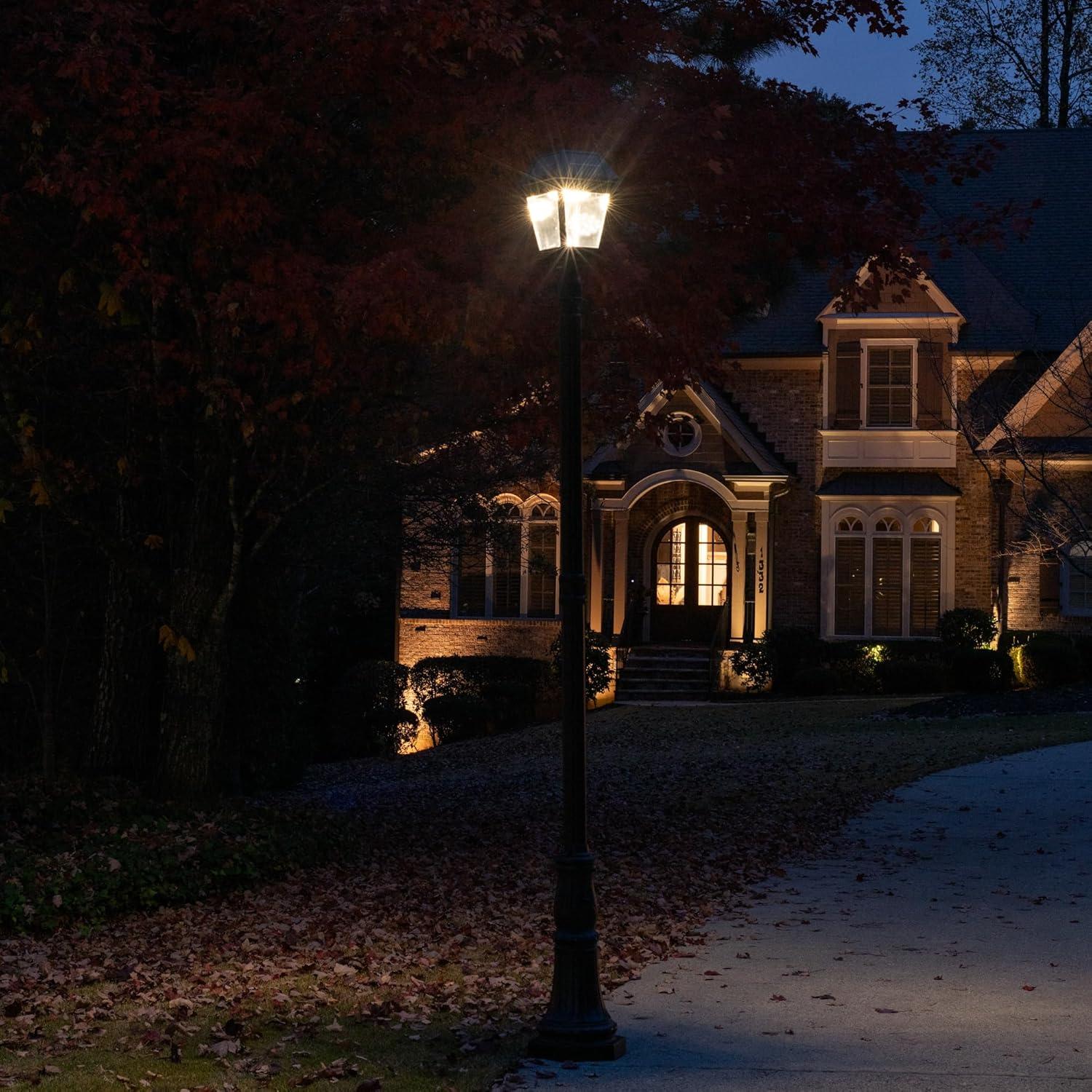 Luz Solar de Poste Gama Sonic Imperial III 300 Lúmenes