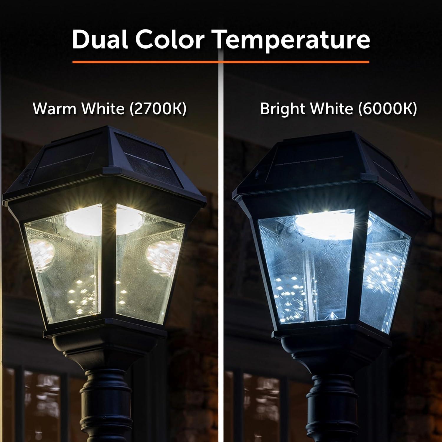 Luz Solar de Poste Gama Sonic Imperial III 300 Lúmenes