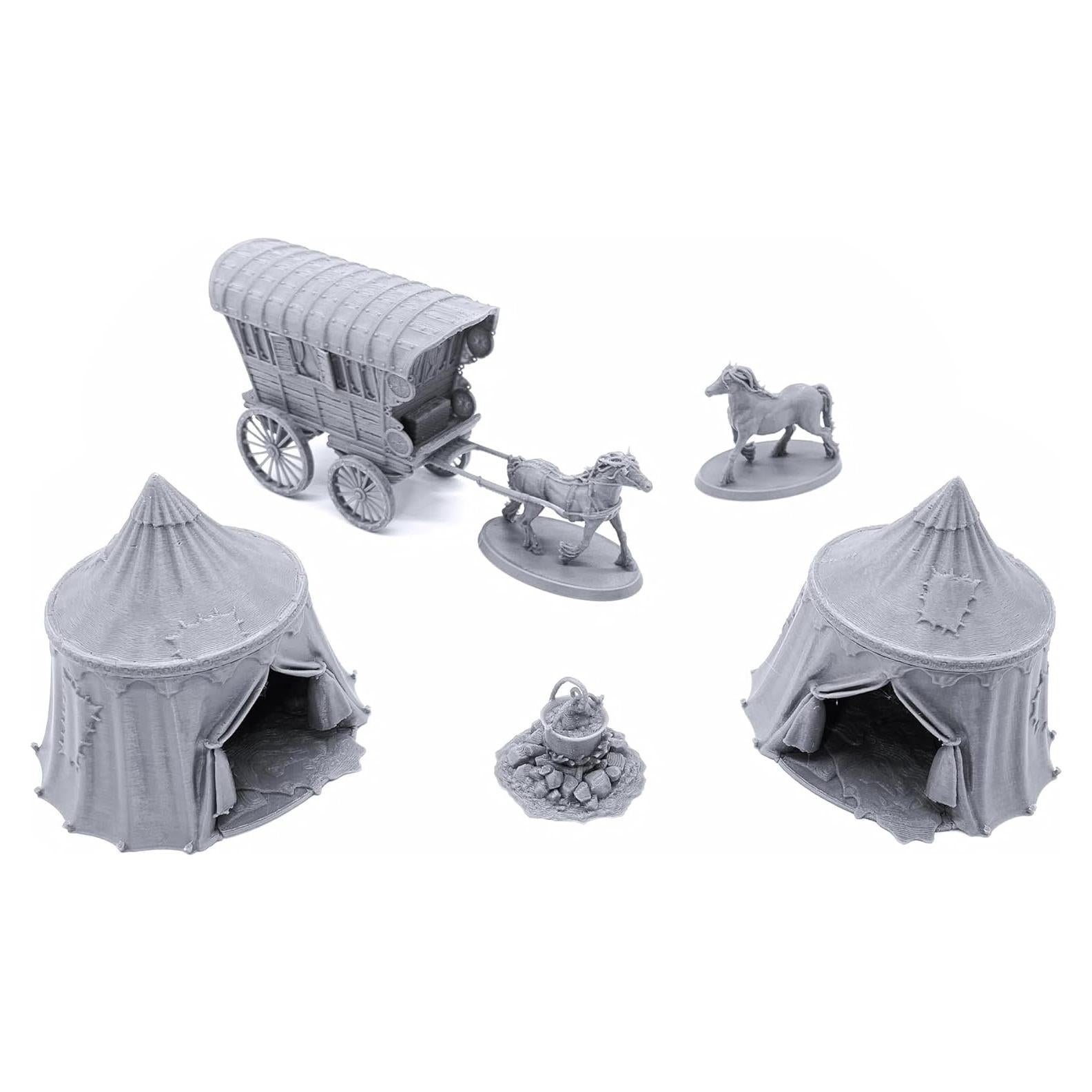 Escenografía Impresa 3D EnderToys para RPG y Wargames 28mm