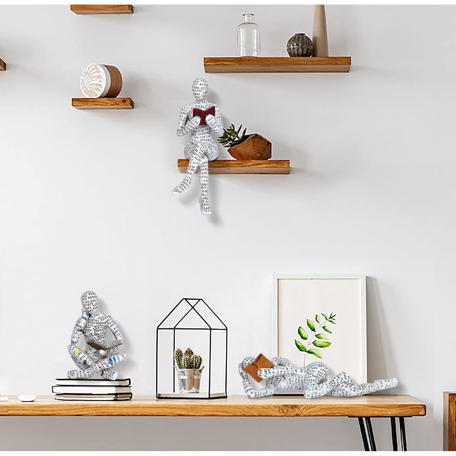 Estatuas de Mujeres Leyendo en Resina FPKOMD - Decoración Moderna