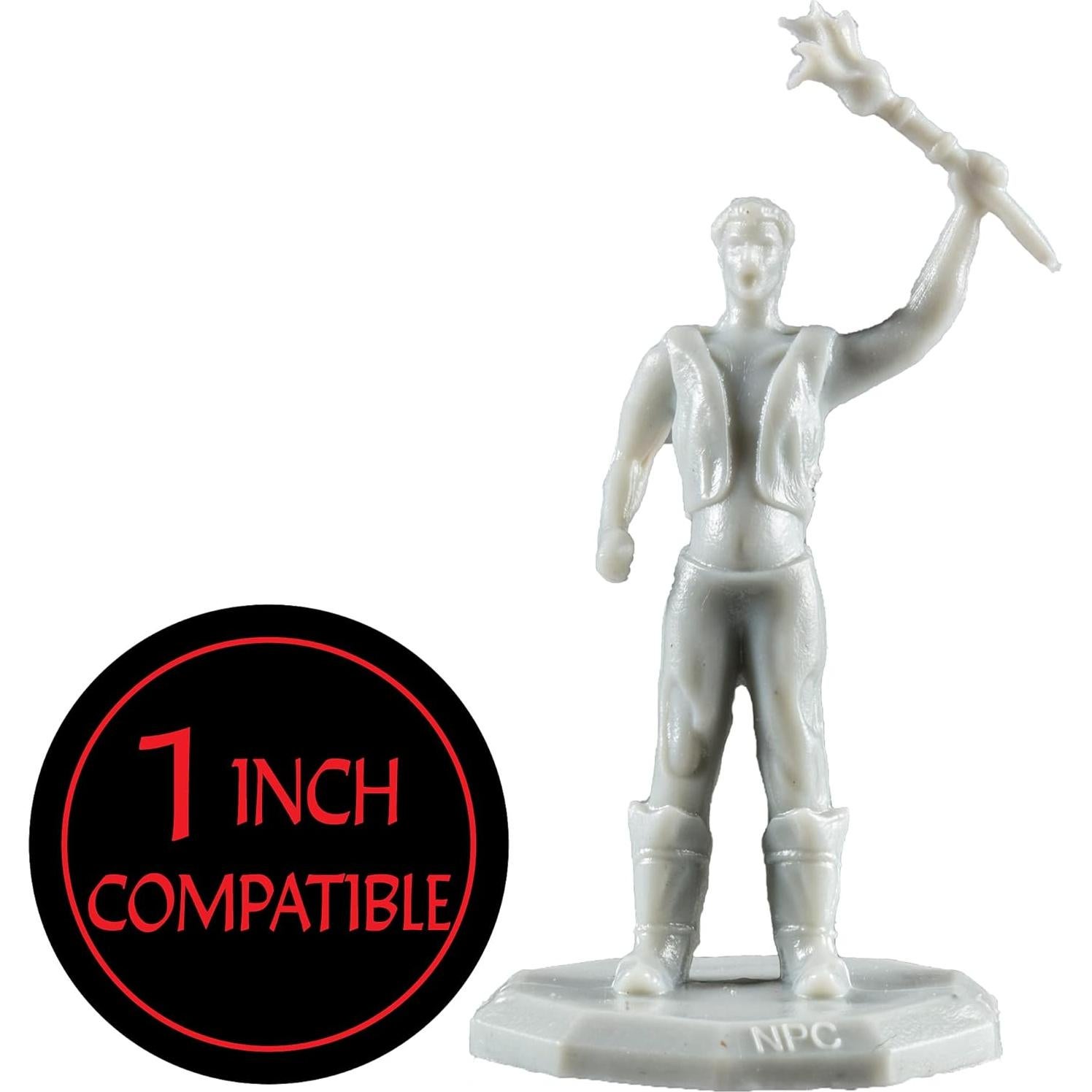 Figuras Miniatura de Fantasía Campesinos Monster - 8pc Pintables