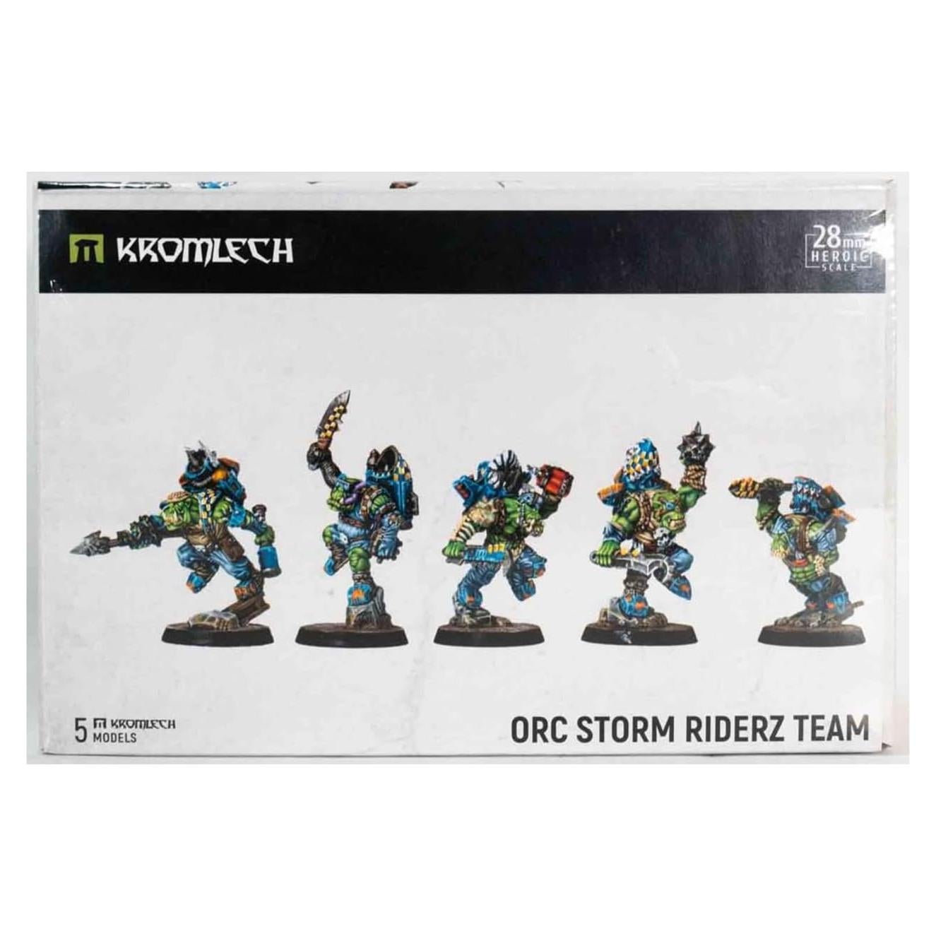 Equipo de Jinetes de Tormenta Orcos Kromlech - 5 Figuras
