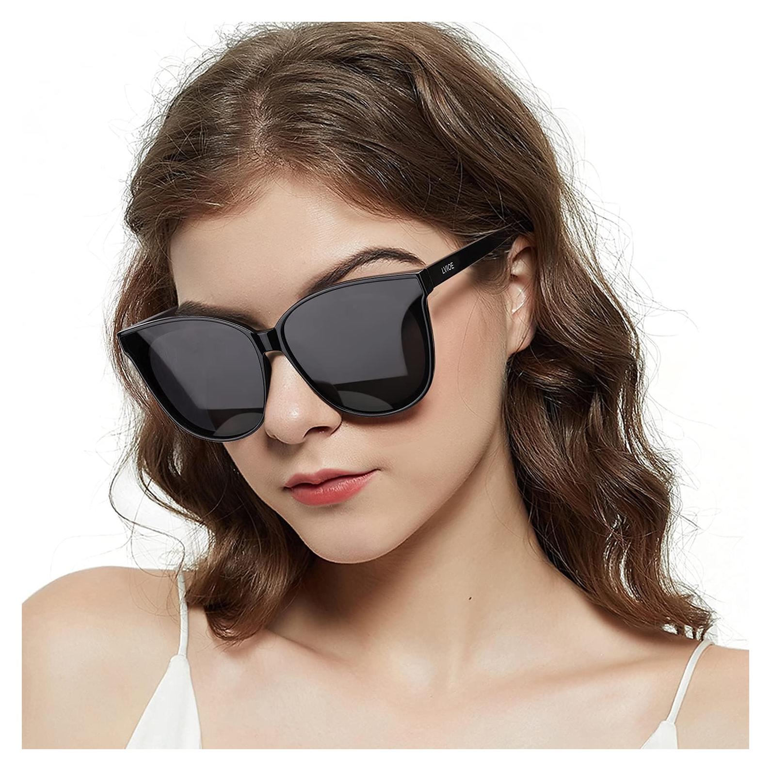 Gafas de sol LVIOE Cat Eyes para mujeres - Polarizadas UV 99.99%