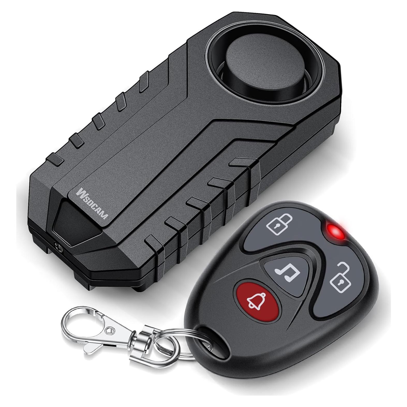 Alarma de Vibración WSDCAM 113dB para Bicicleta y Más