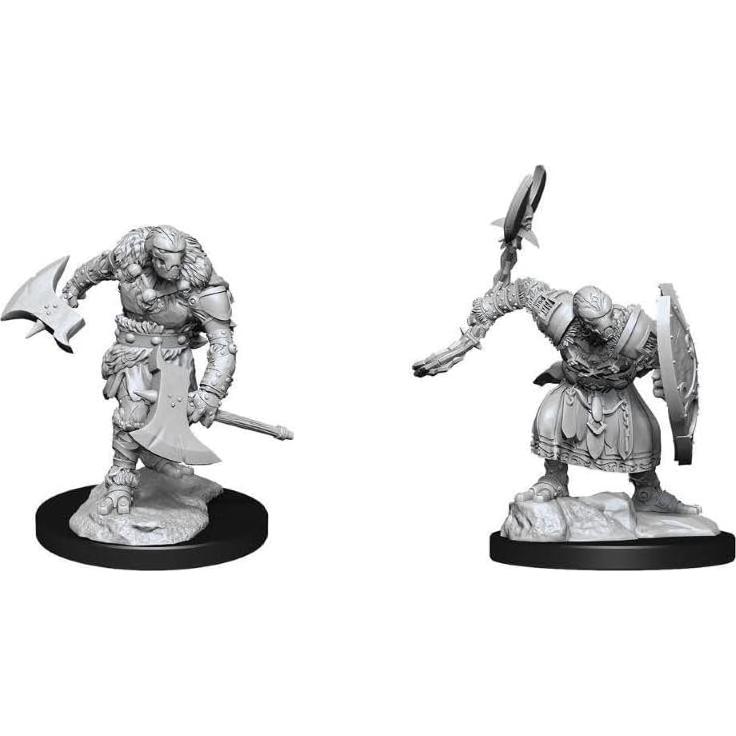 Miniaturas D&D Nolzur Bárbaro Forjado 6 Unidades