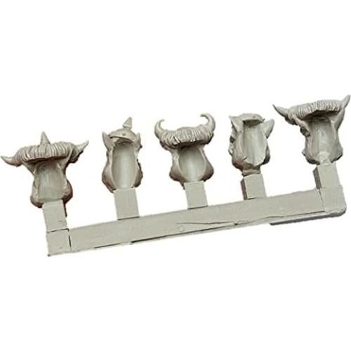Cabezas Armadas de Orcos v.3 - Miniaturas de Juego 28mm Spellcrow