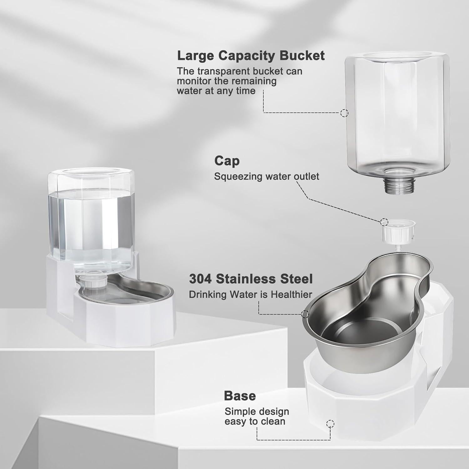 Dispensador Automático de Agua Sfozstra 4L Acero Inoxidable