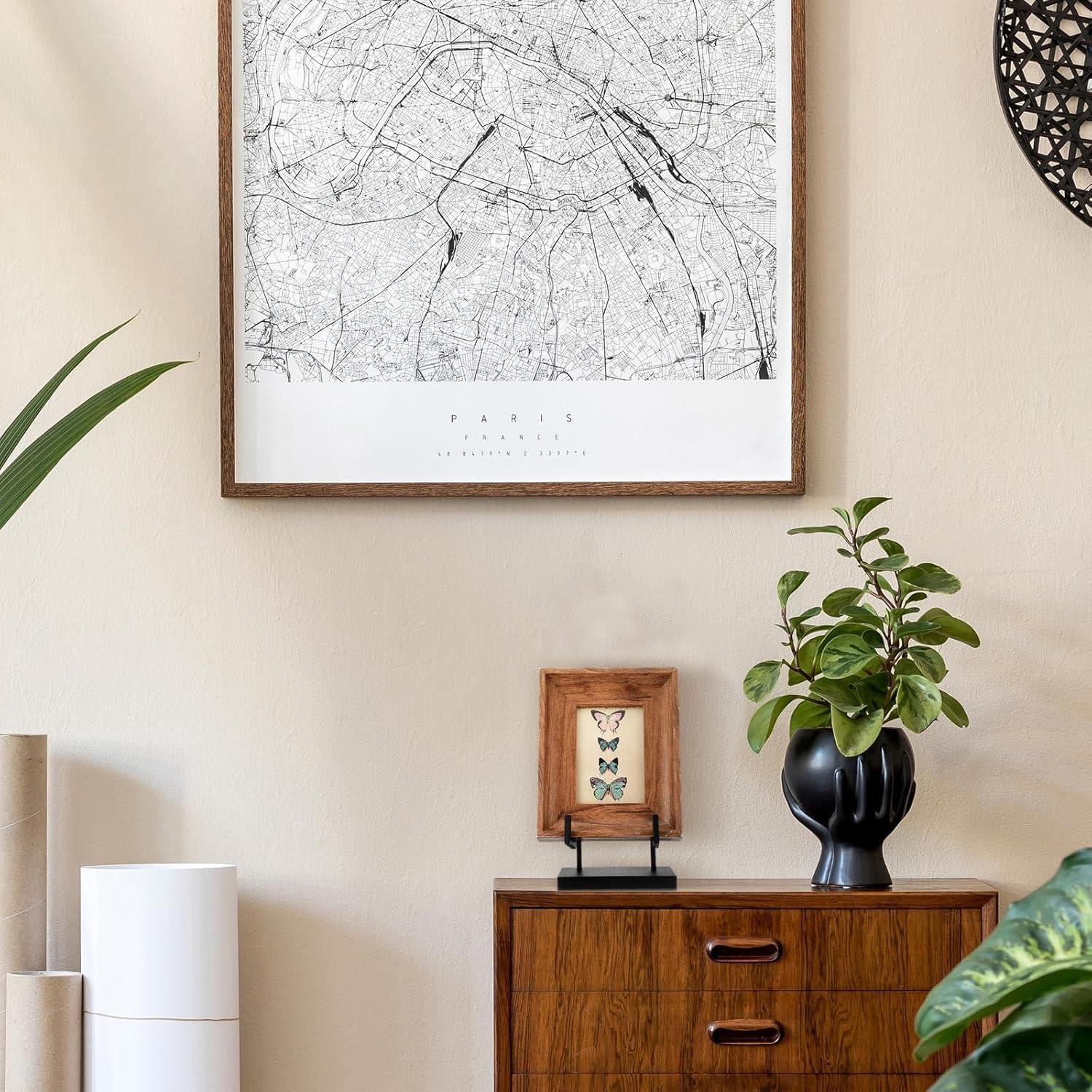 Soporte de Caballete de Metal Shimeyao 20x12.8x8cm Negro