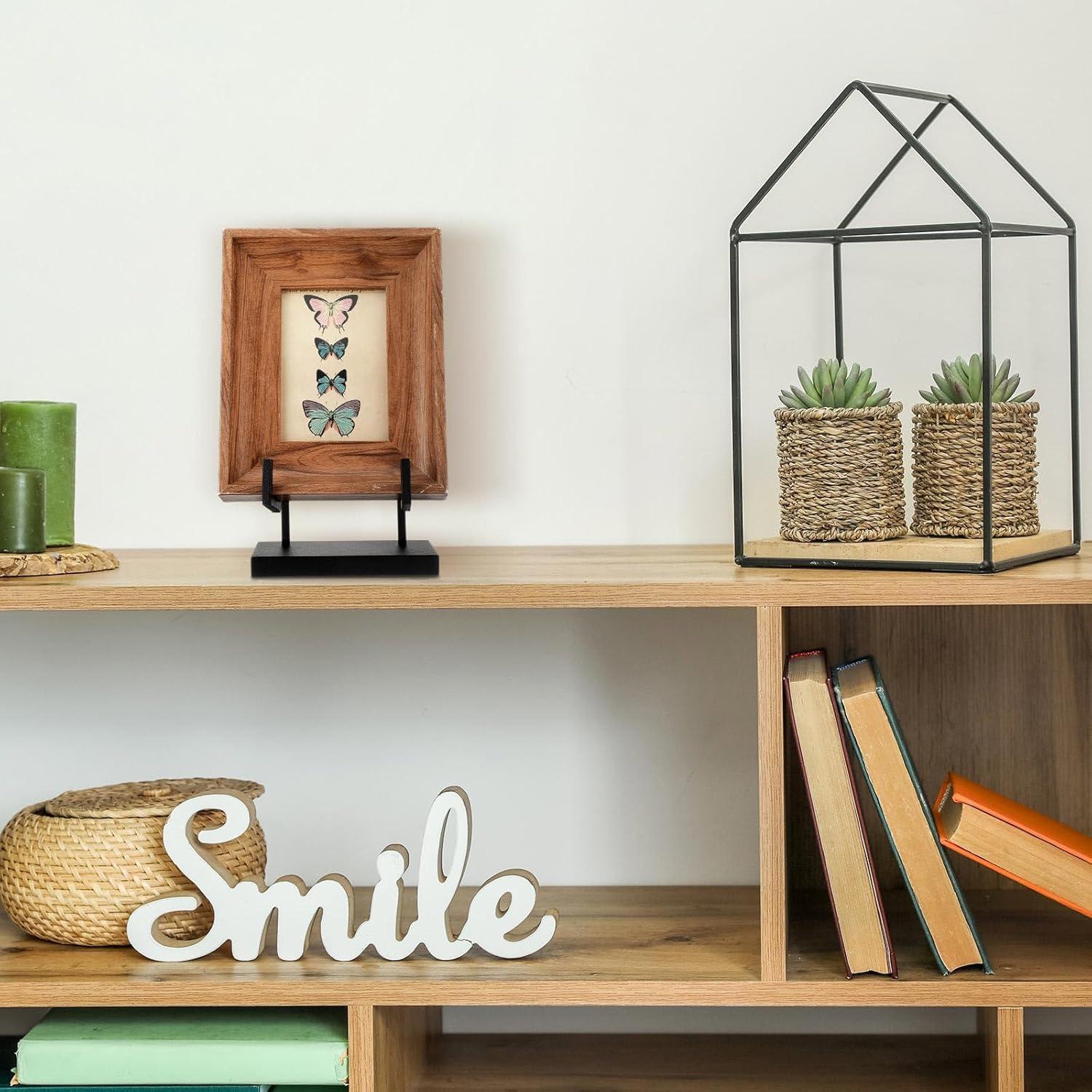 Soporte de Caballete de Metal Shimeyao 20x12.8x8cm Negro