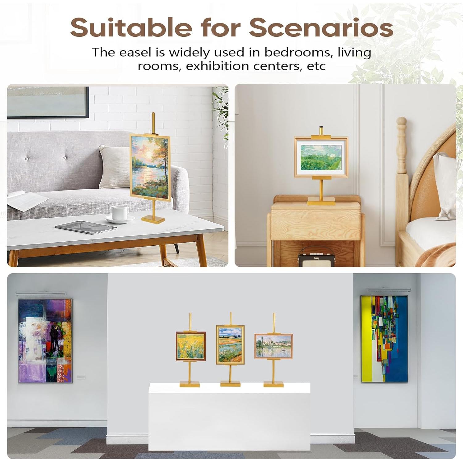 Caballete de Mesa Ajustable Dakewang Dorado 45.72cm