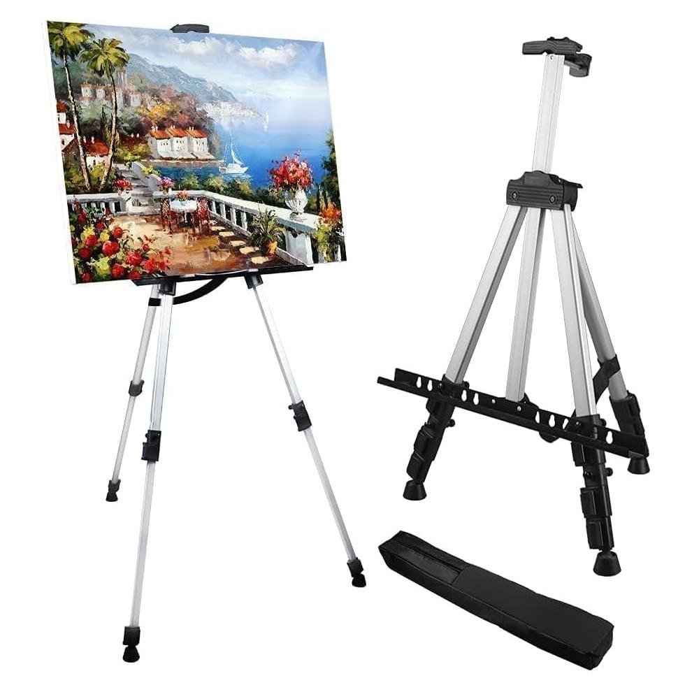 Caballete de Pintura Ajustable RRFTOK de Aluminio 66"