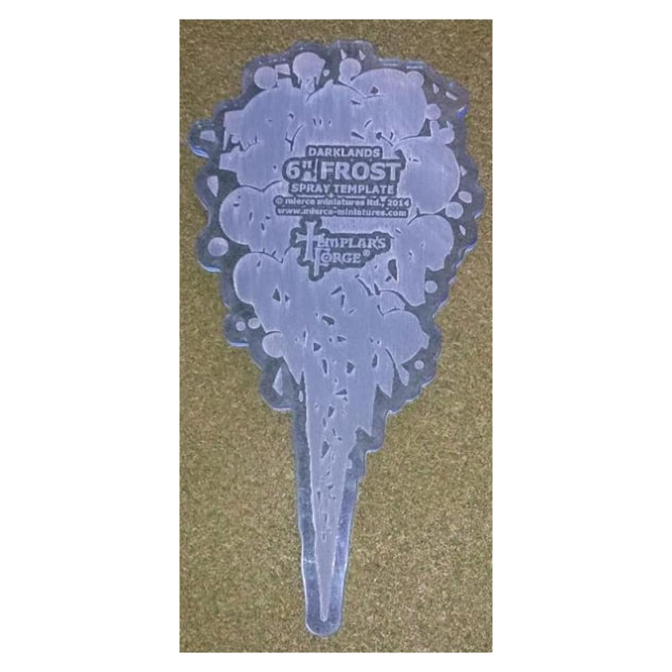 Plantilla de Spray de Hielo 15.24 cm Mierce Miniatures