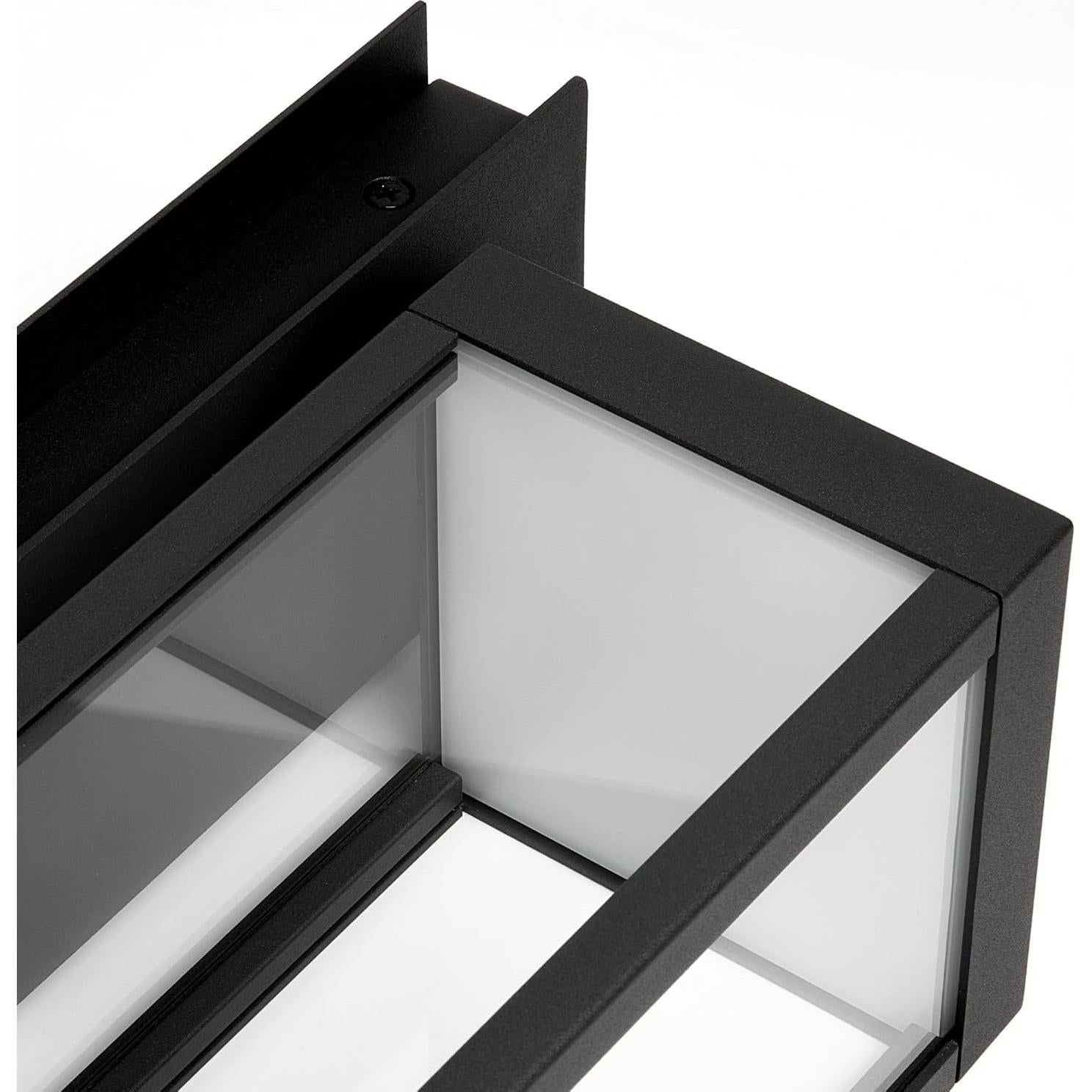 Aplique de pared LED Inowel 13W IP54 negro para exterior