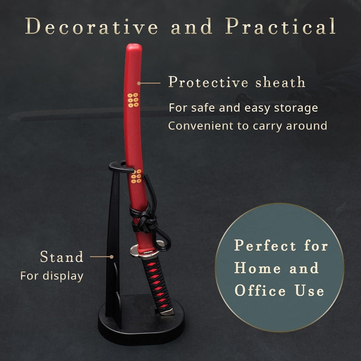 Mini espada katana samurái Wablade Date Masamune 21 cm abridor cartas