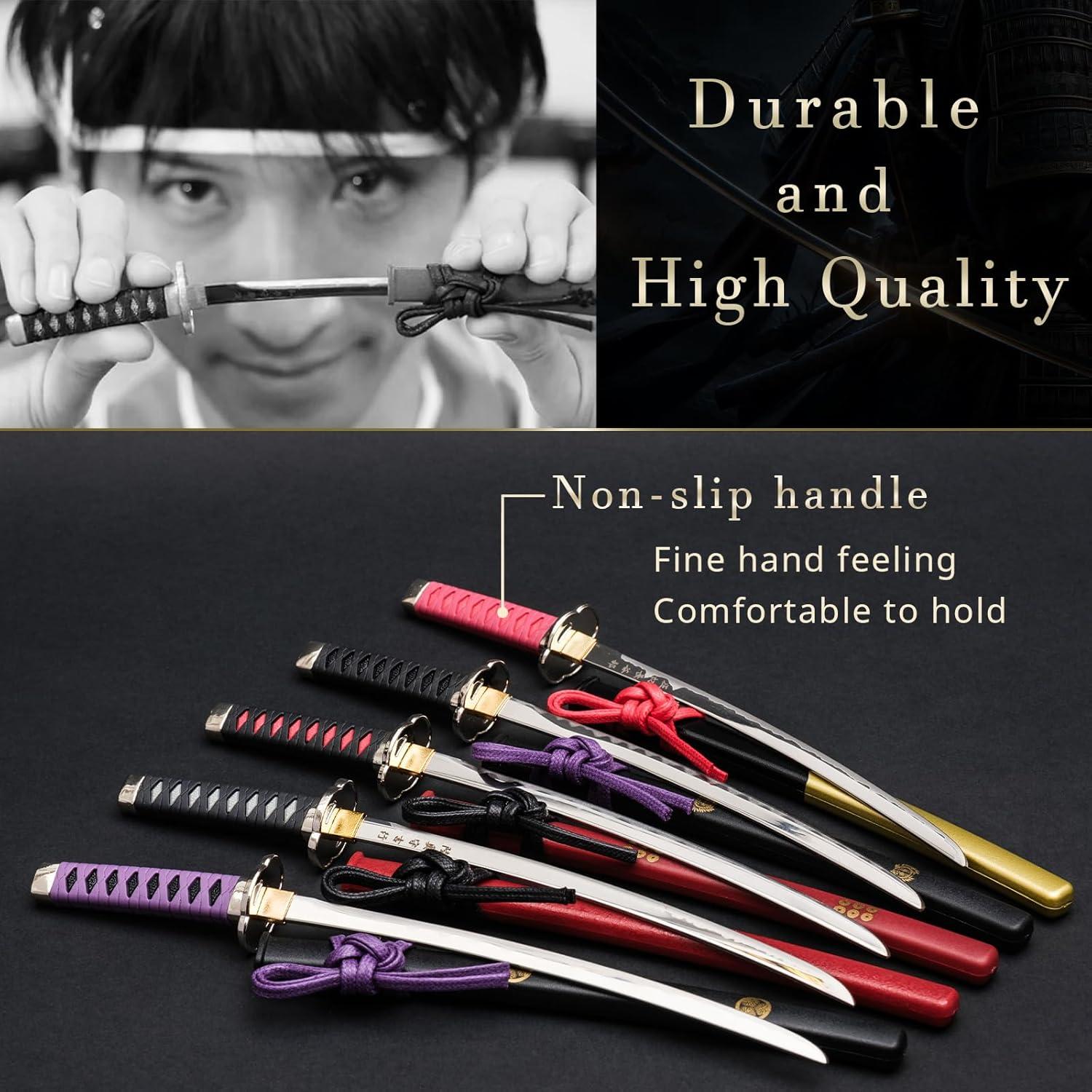 Mini espada katana samurái Wablade Date Masamune 21 cm abridor cartas