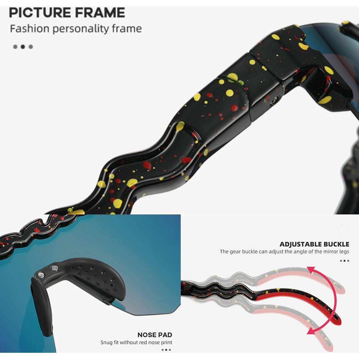 Gafas de Sol Polarizadas UV400 Adulto Unisex Actividades