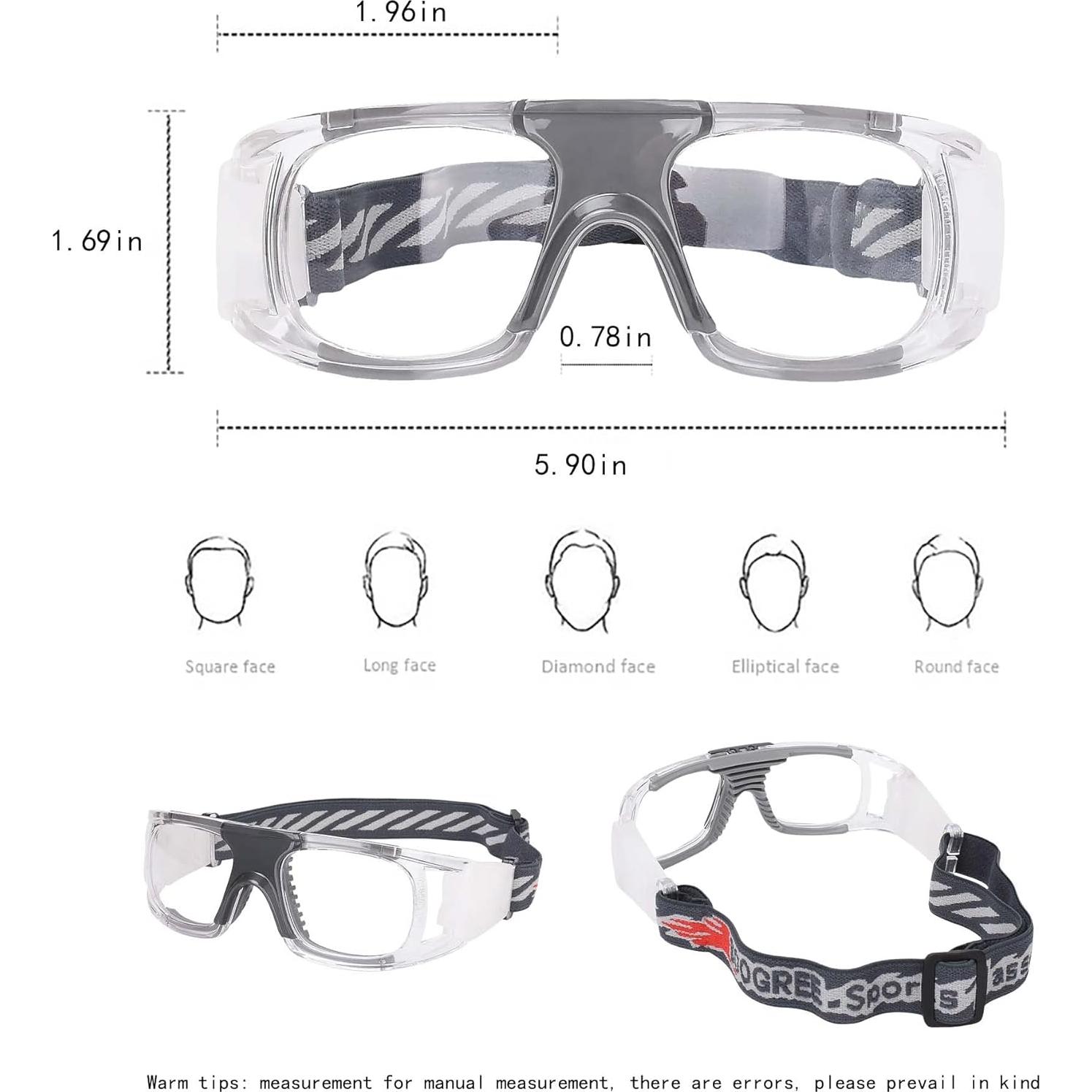 Gafas Deportivas SooGree Antivaho para Baloncesto