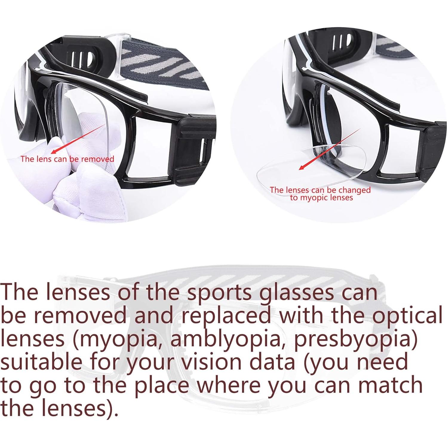 Gafas Deportivas SooGree Antivaho para Baloncesto