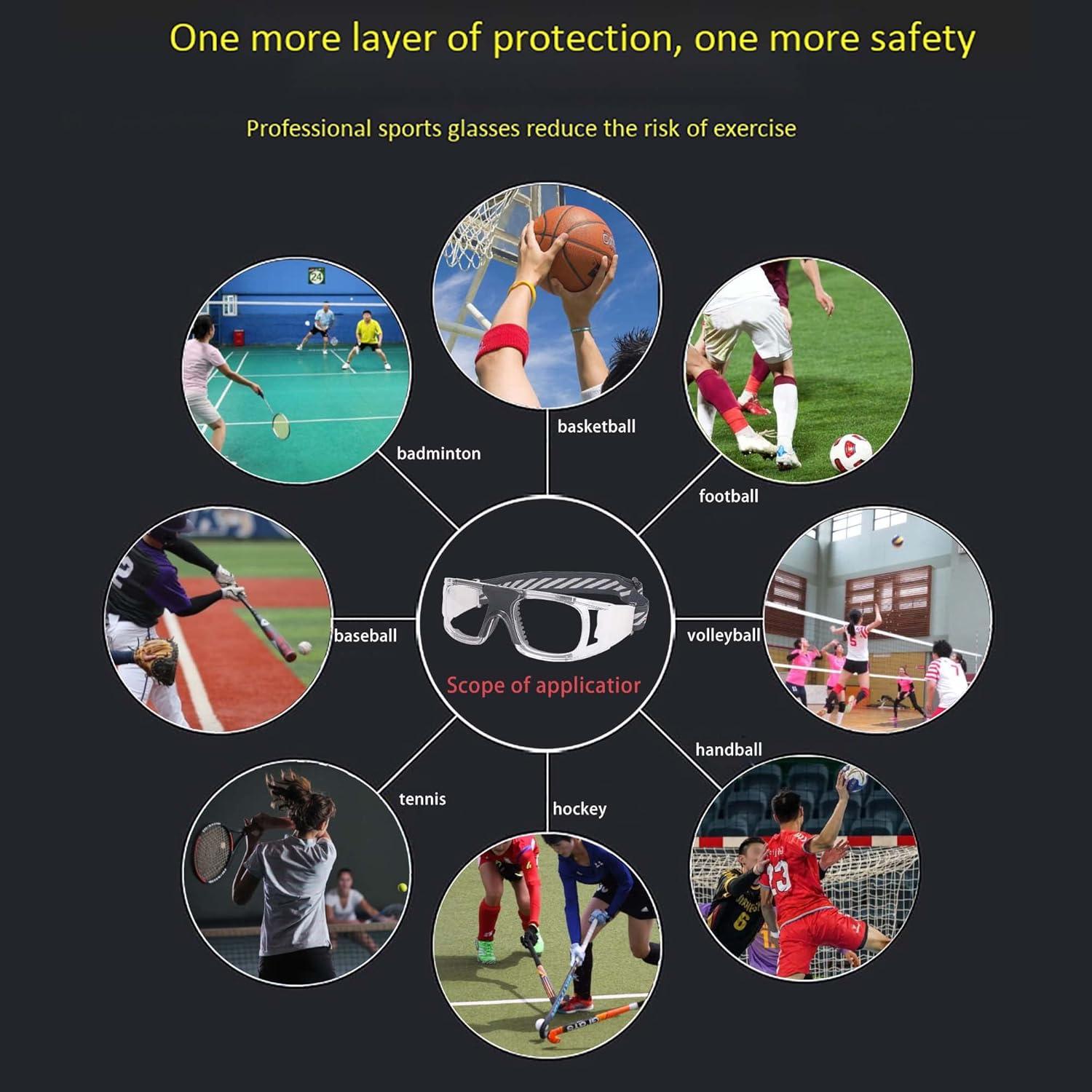 Gafas Deportivas SooGree Antivaho para Baloncesto