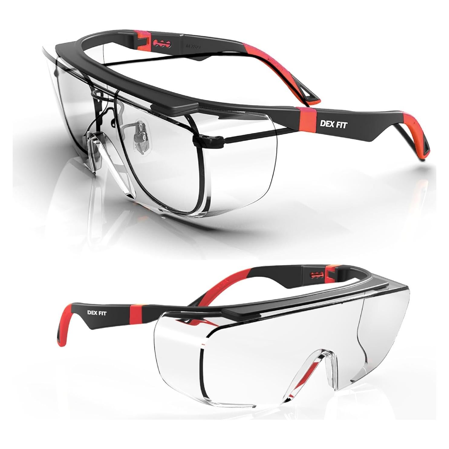 Gafas de Seguridad DEX FIT SG210 OTG, Antiniebla y UV385