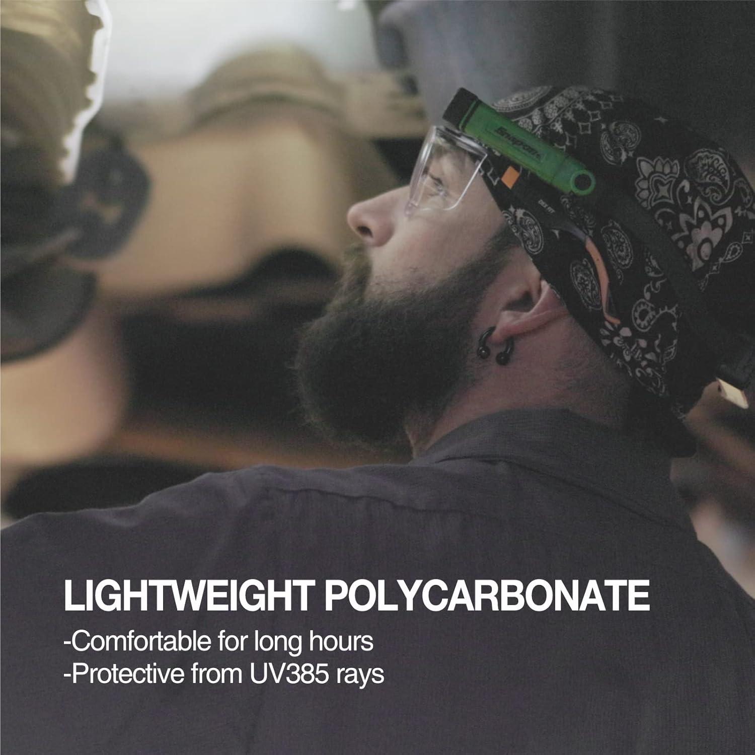 Gafas de Seguridad DEX FIT SG210 OTG, Antiniebla y UV385