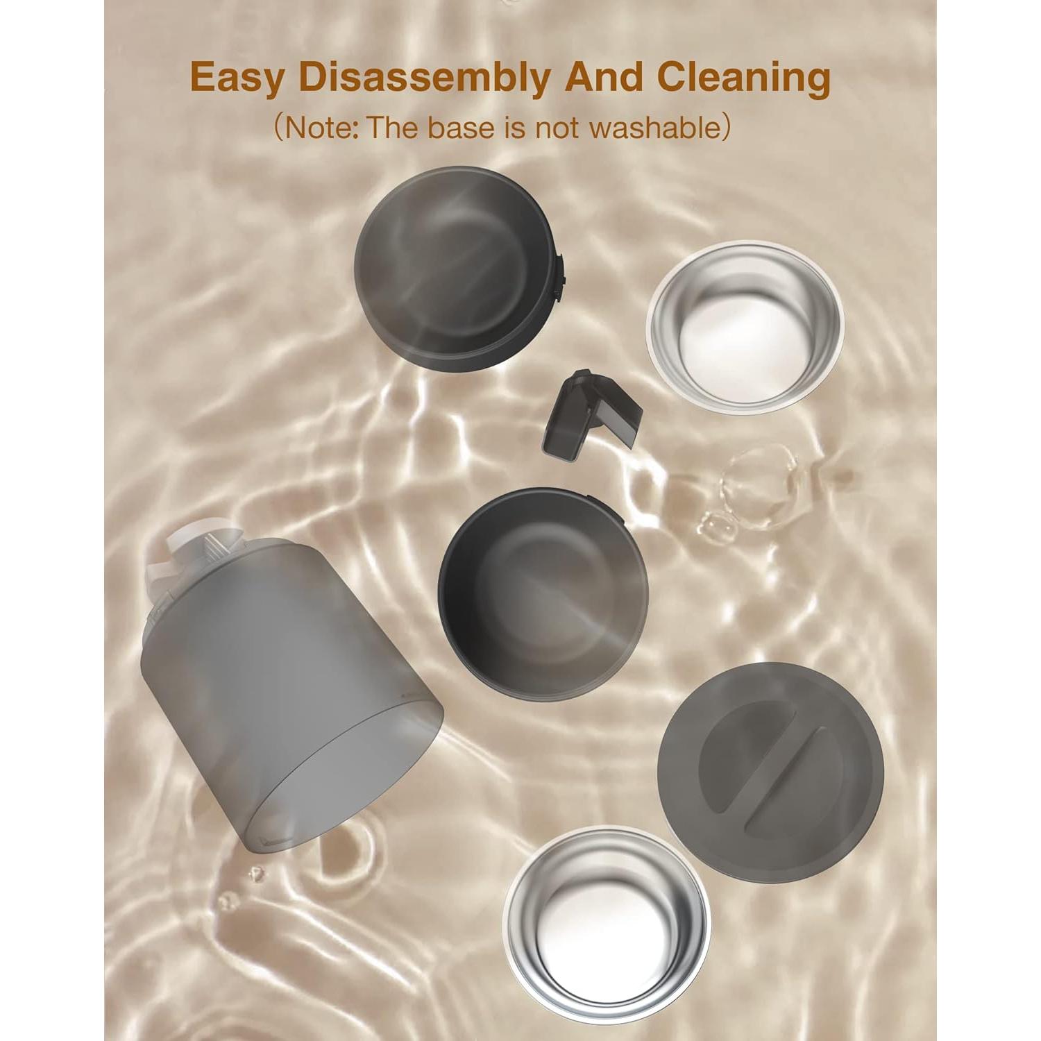 Comedero Automático Molypet 6L para 2 Gatos Programable