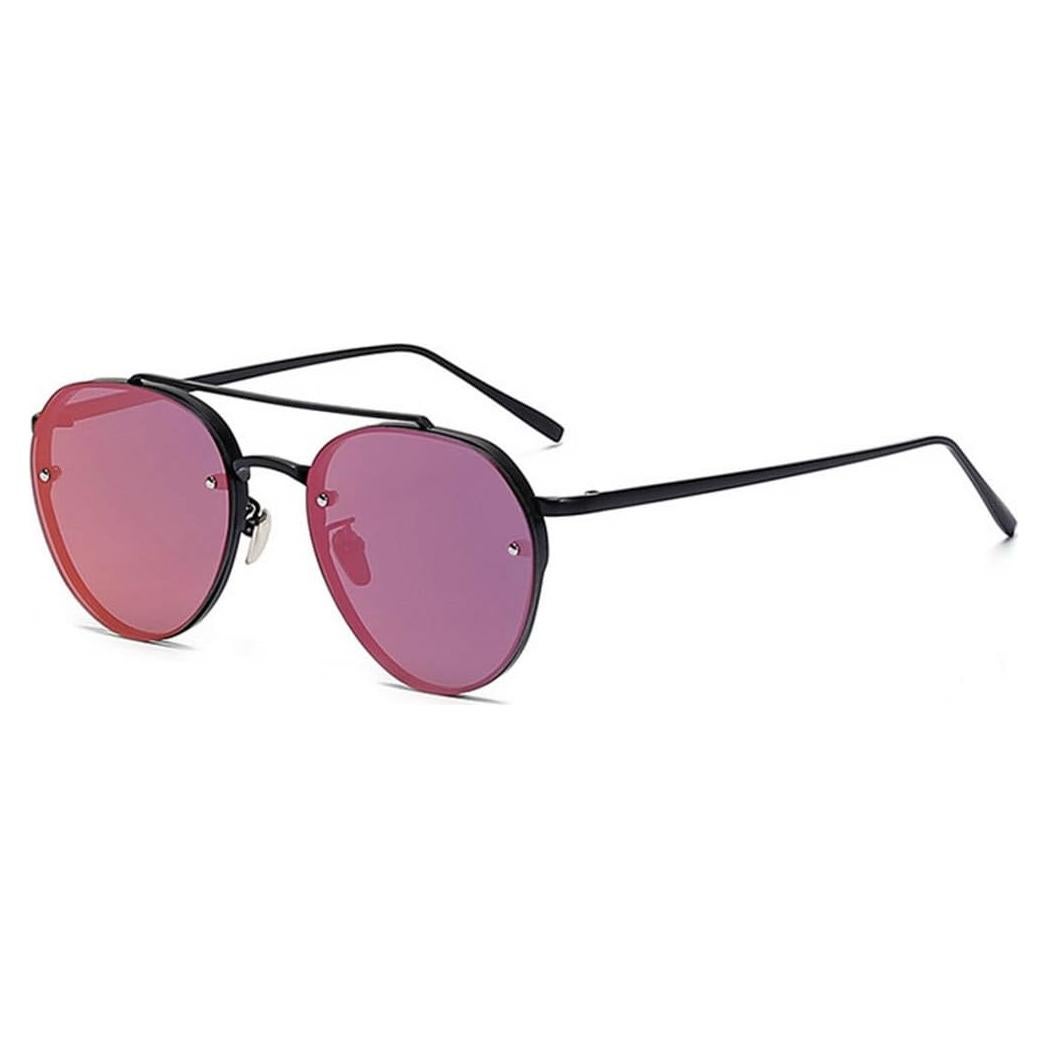 Gafas de Sol Aviador Metalicas Espejo Púrpura Unisex