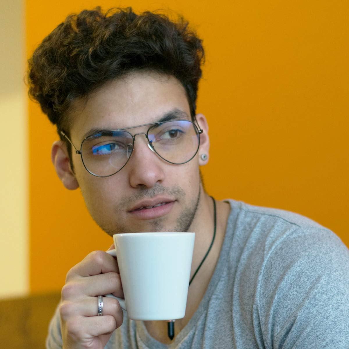 Gafas de Sol Aviador AISSWZBER Lente UV400 Café