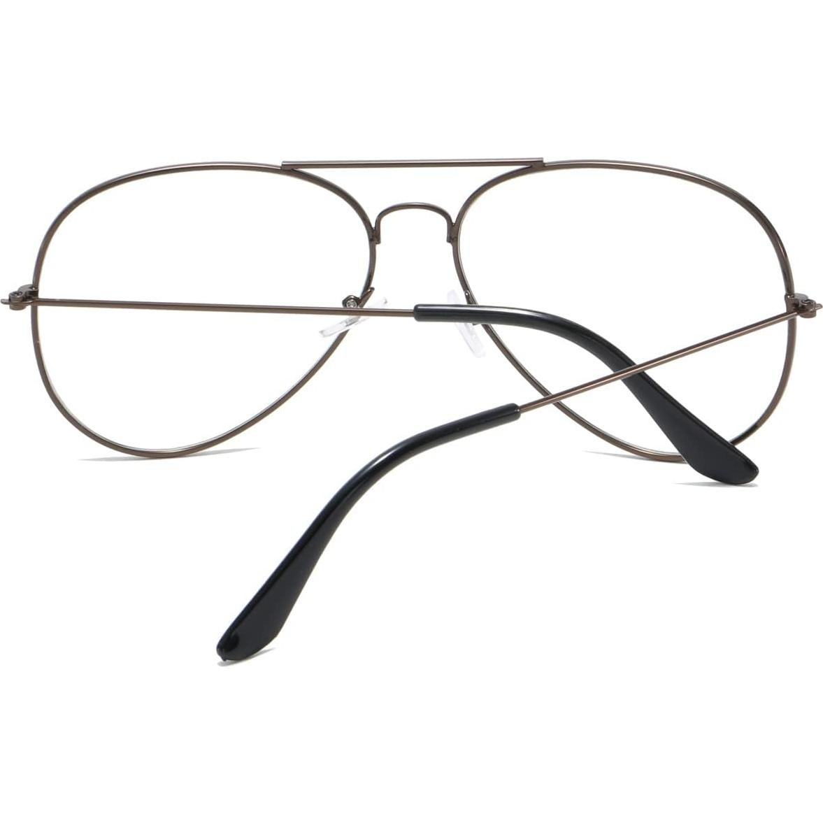 Gafas de Sol Aviador AISSWZBER Lente UV400 Café