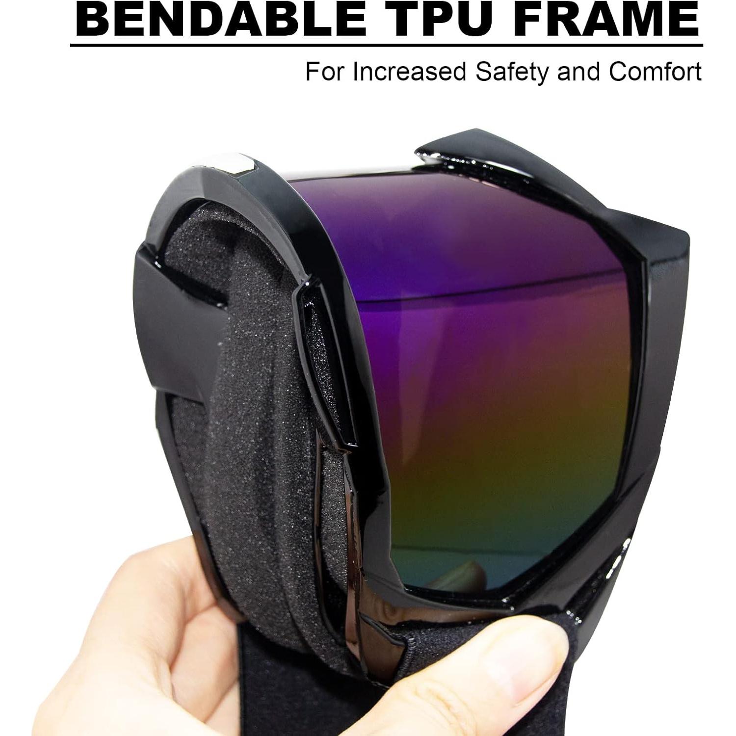 Gafas de Motocross CoPvner Adultos y Niños Alta Calidad