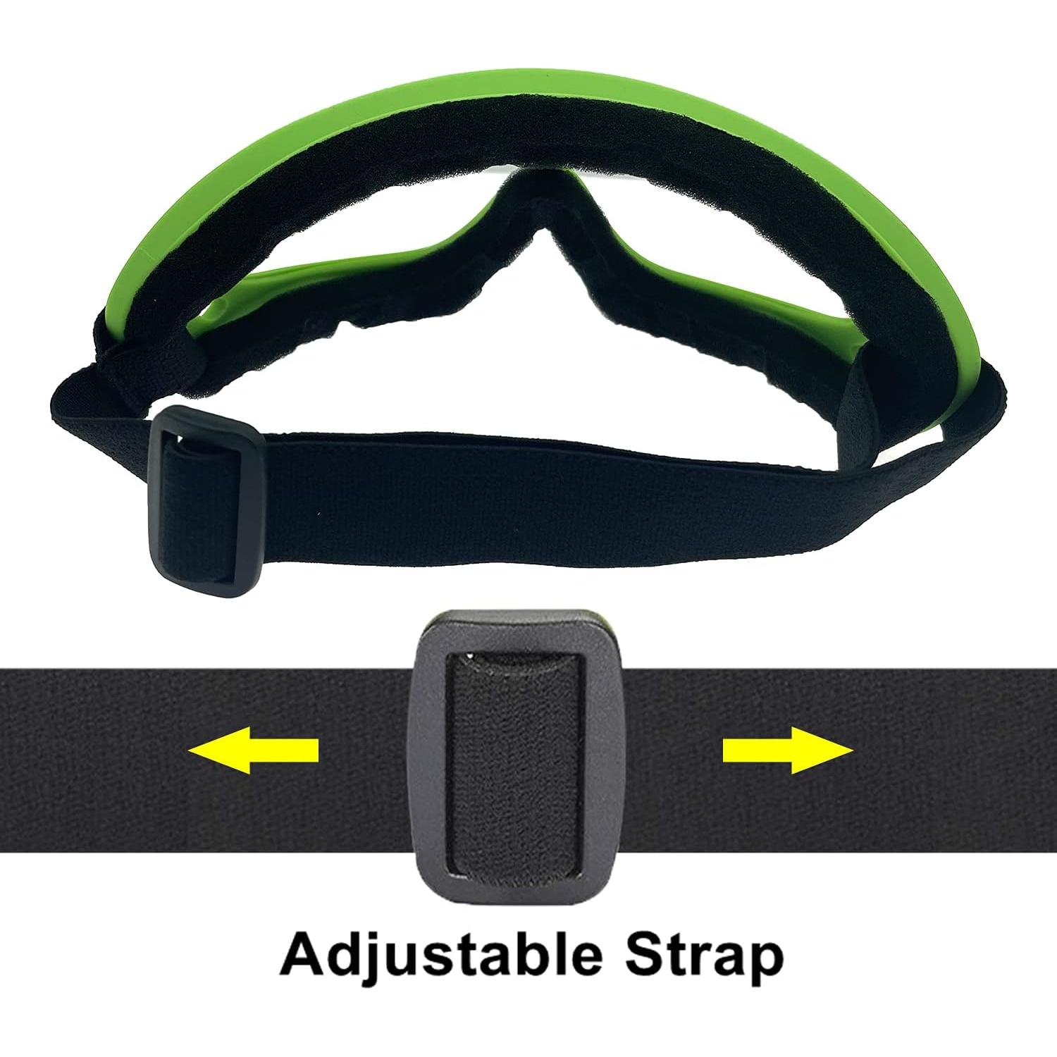 Gafas de Motocicleta LJDJ 2 Paquetes + 2 Máscaras