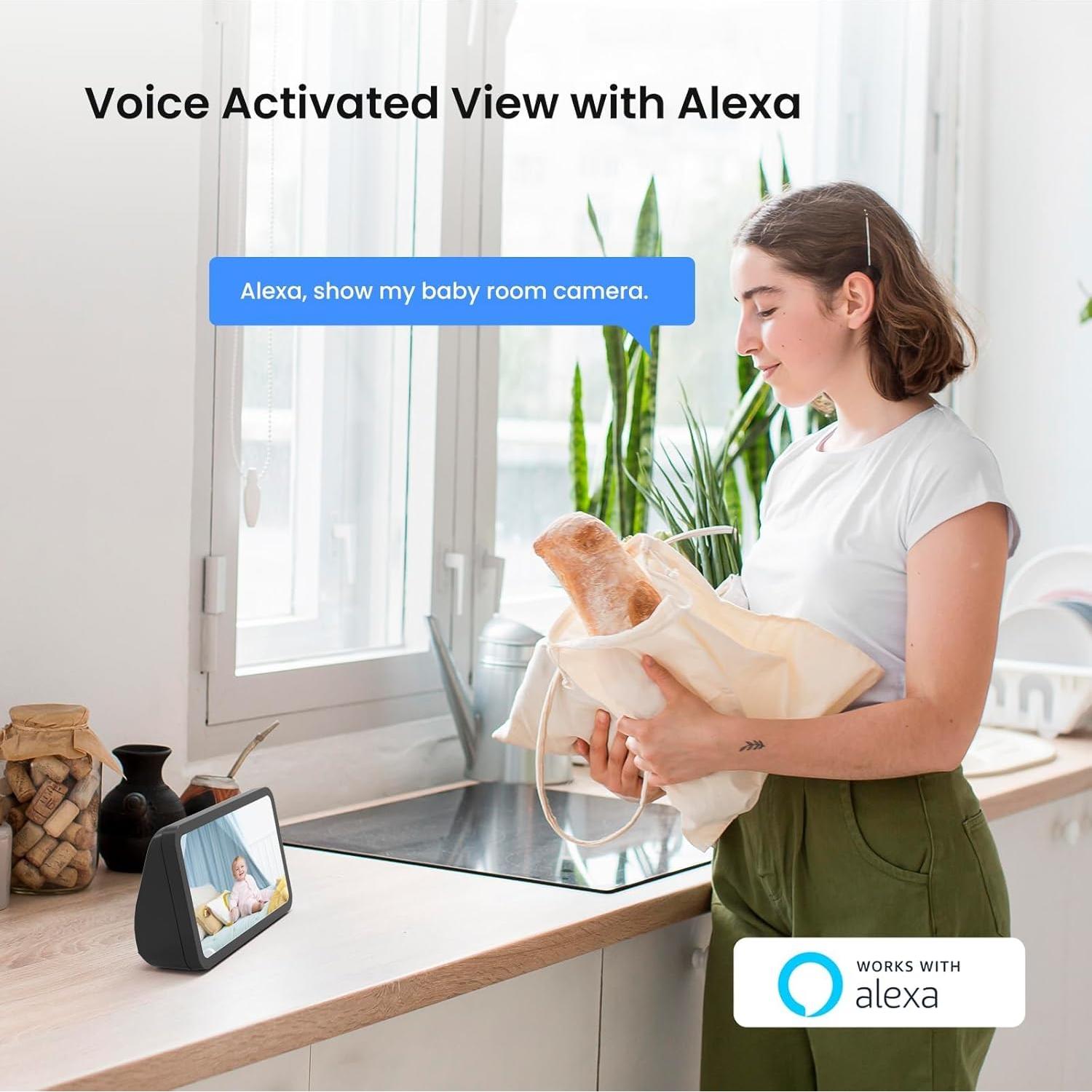 Cámara de Seguridad Tenda CP3 2K WiFi 6 360° Audio Bidireccional