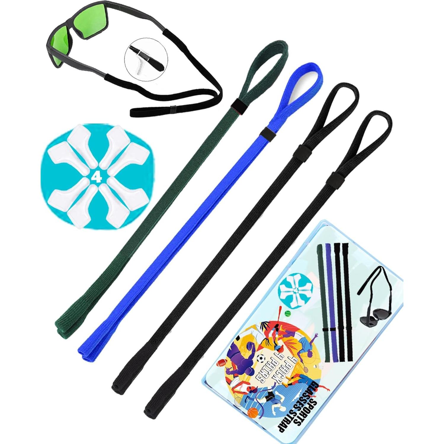 Correa de Gafas HORNYPOOT 4 Piezas Elásticas Niños