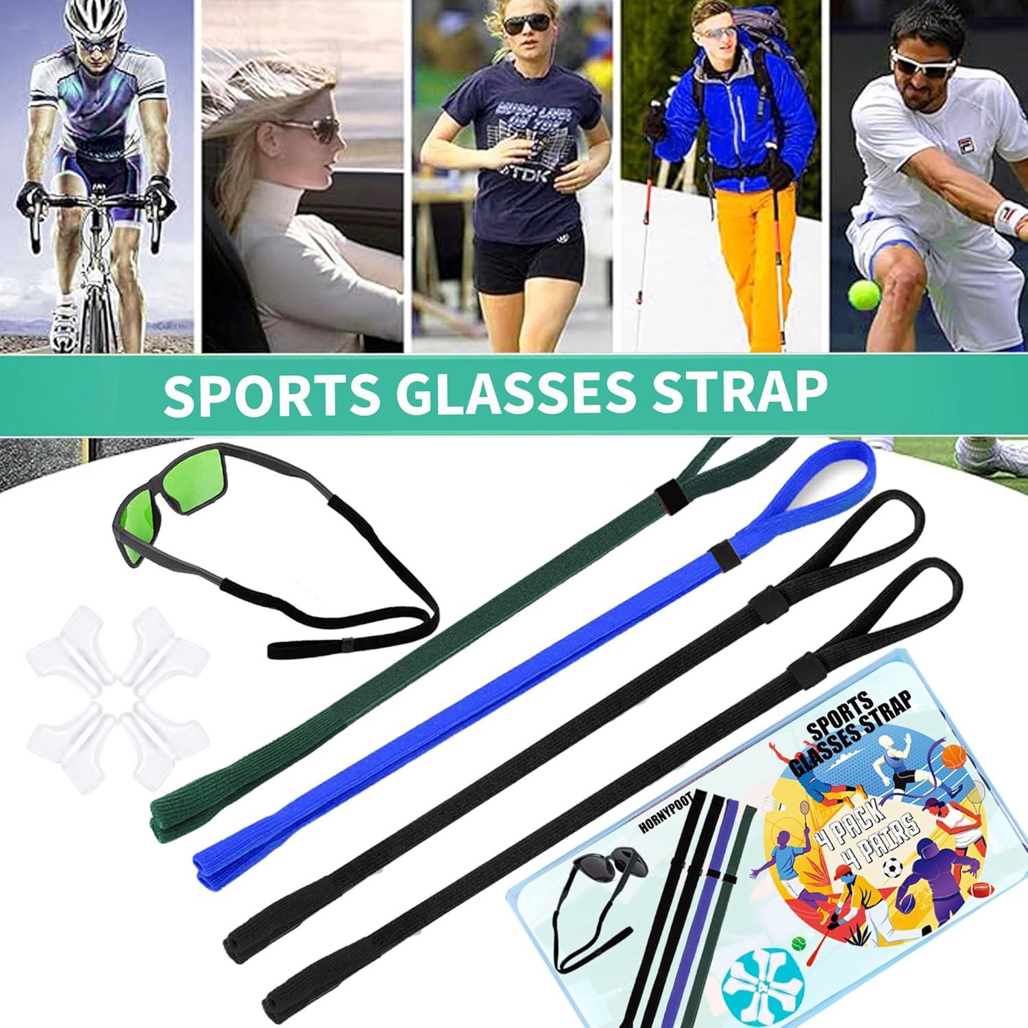Correa de Gafas HORNYPOOT 4 Piezas Elásticas Niños