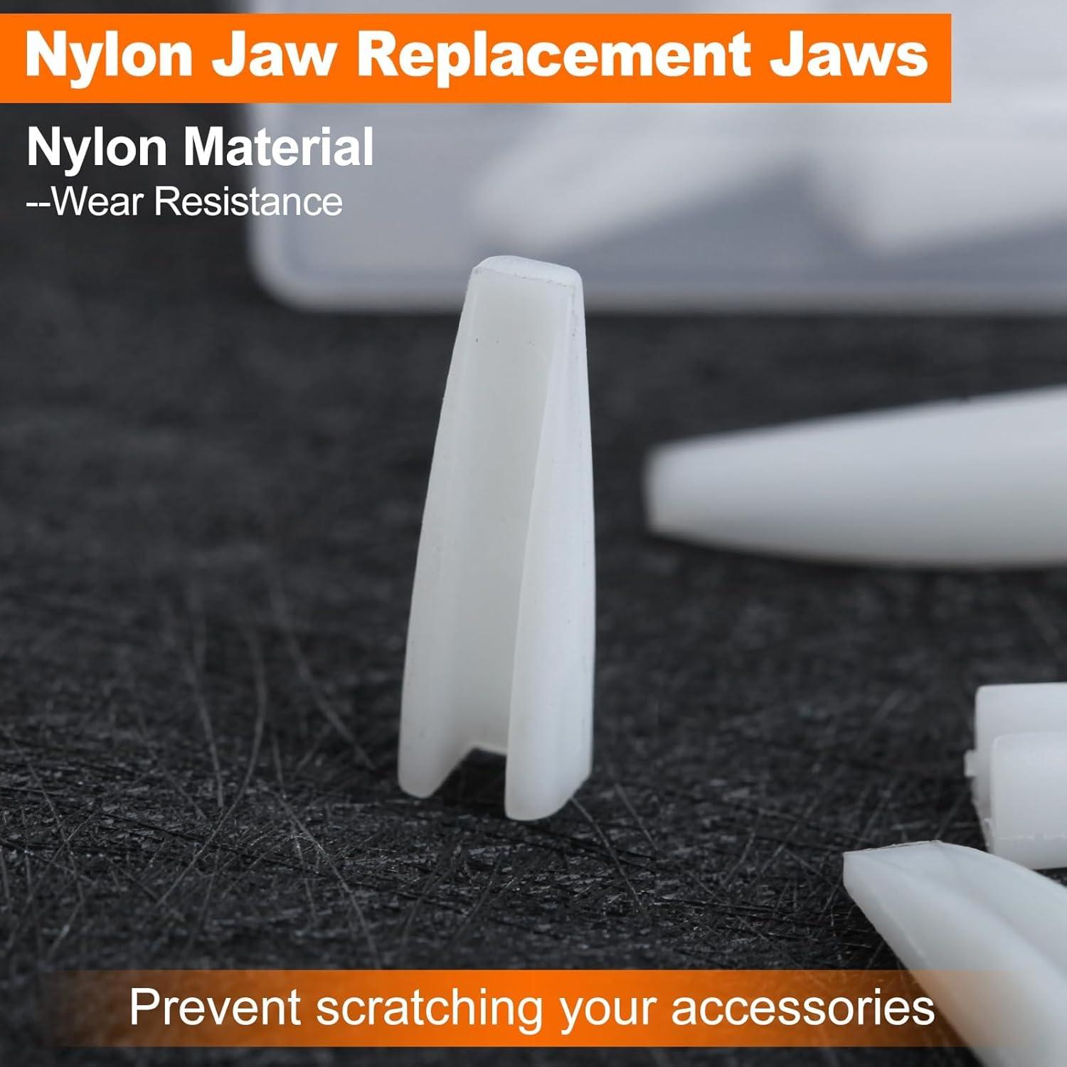 SPEEDWOX 8 Puntas de Nylon para Pinzas de Punta Plana