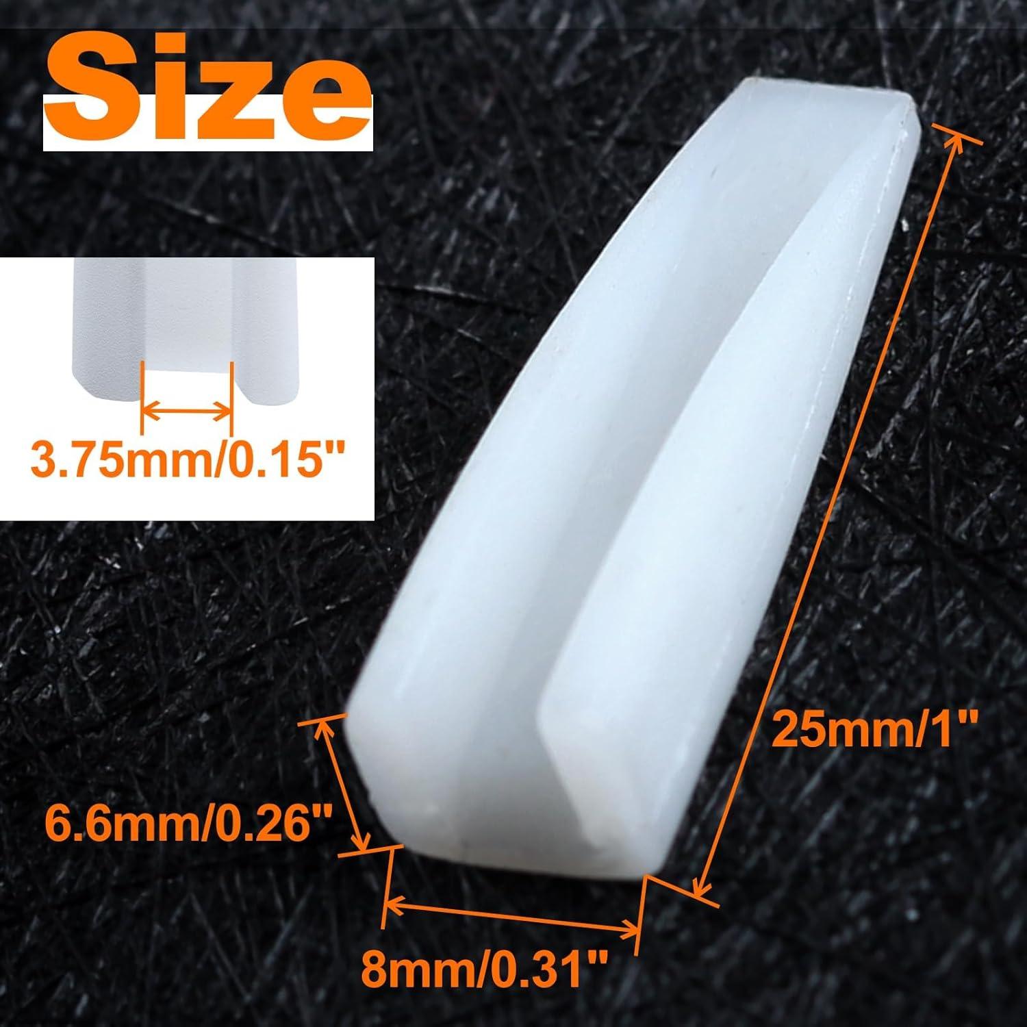 SPEEDWOX 8 Puntas de Nylon para Pinzas de Punta Plana