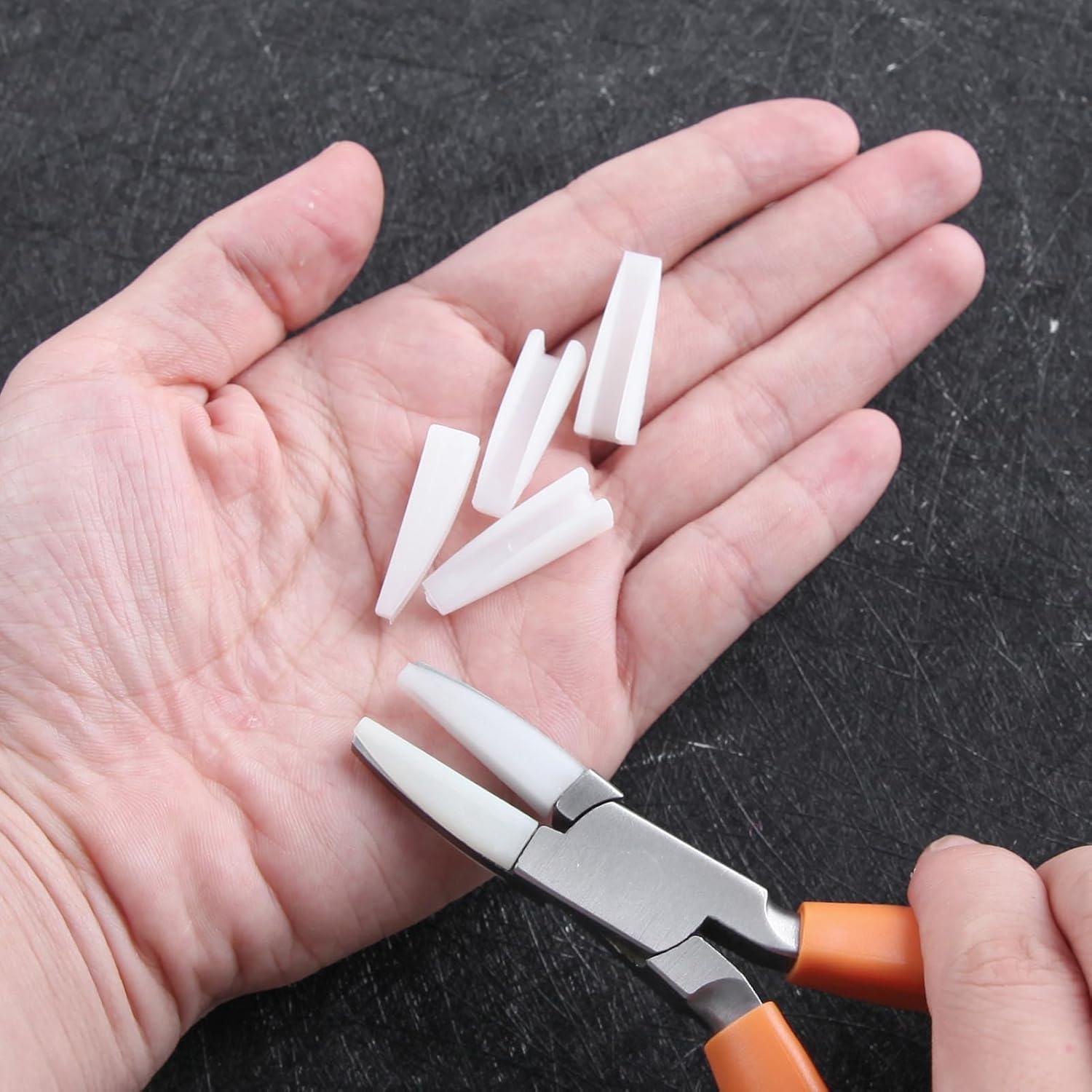 SPEEDWOX 8 Puntas de Nylon para Pinzas de Punta Plana