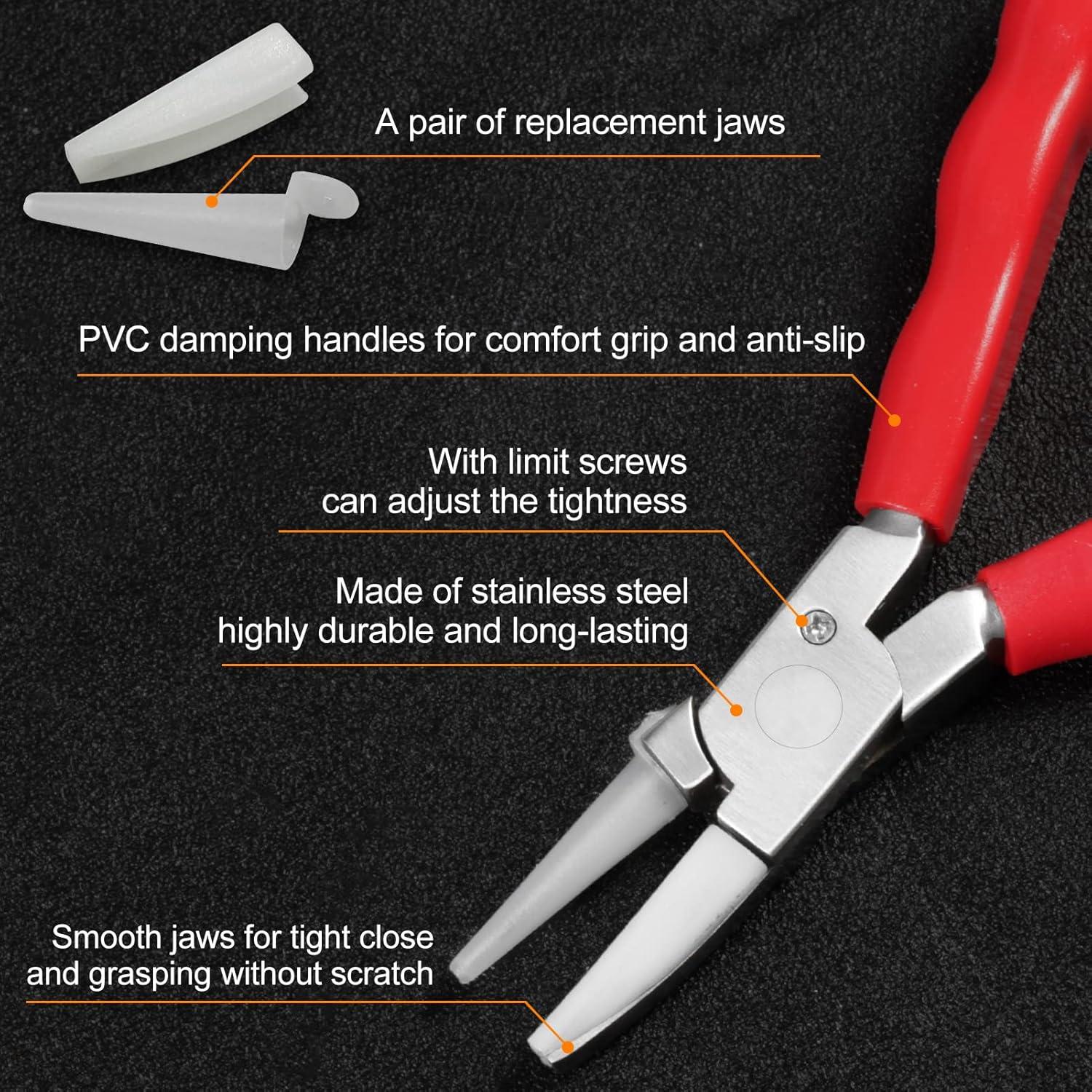 SPEEDWOX Alicates de Punta Redonda 15 cm para Gafas