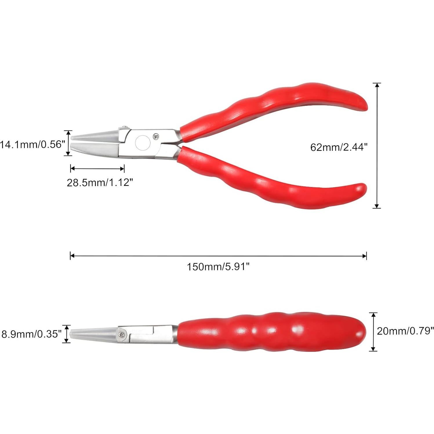 SPEEDWOX Alicates de Punta Redonda 15 cm para Gafas