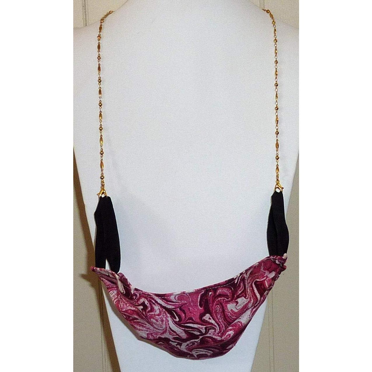 Cadena de Perlas Hidden Hollow Soporte Gafas Acero Inoxidable 71cm