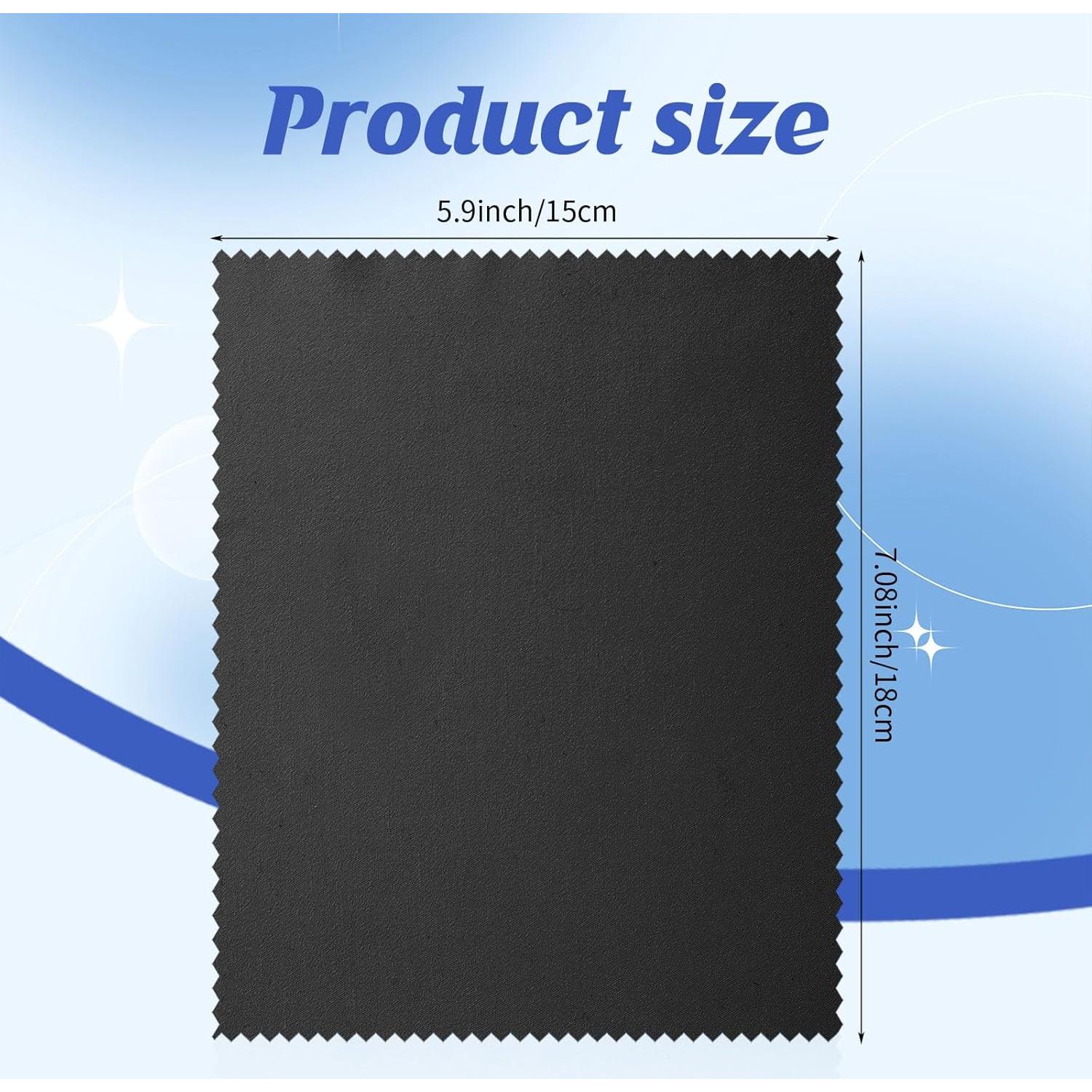 300 Paños de Microfibra Leelosp para Limpieza de Gafas