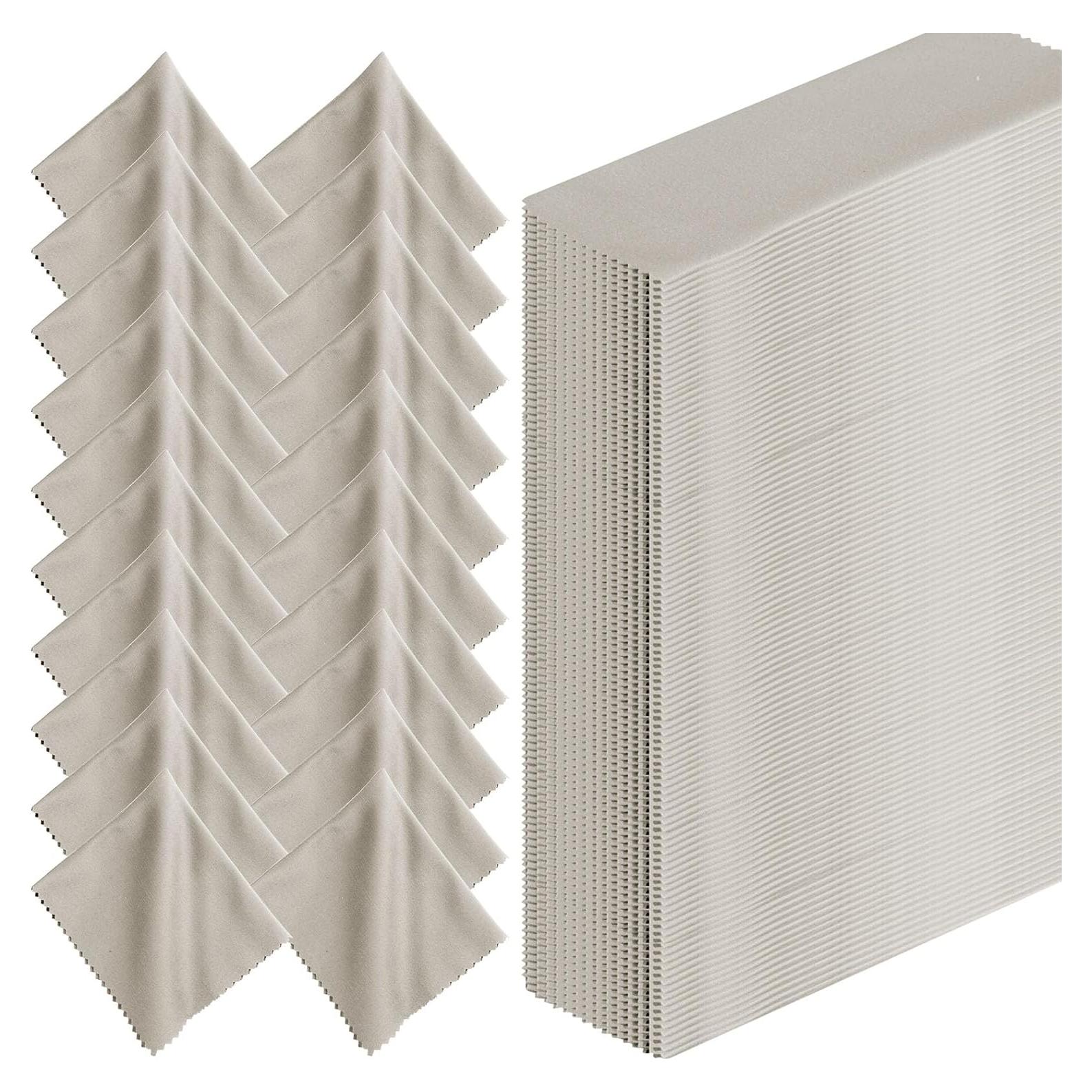 300 Paños de Microfibra Leelosp para Limpieza de Gafas