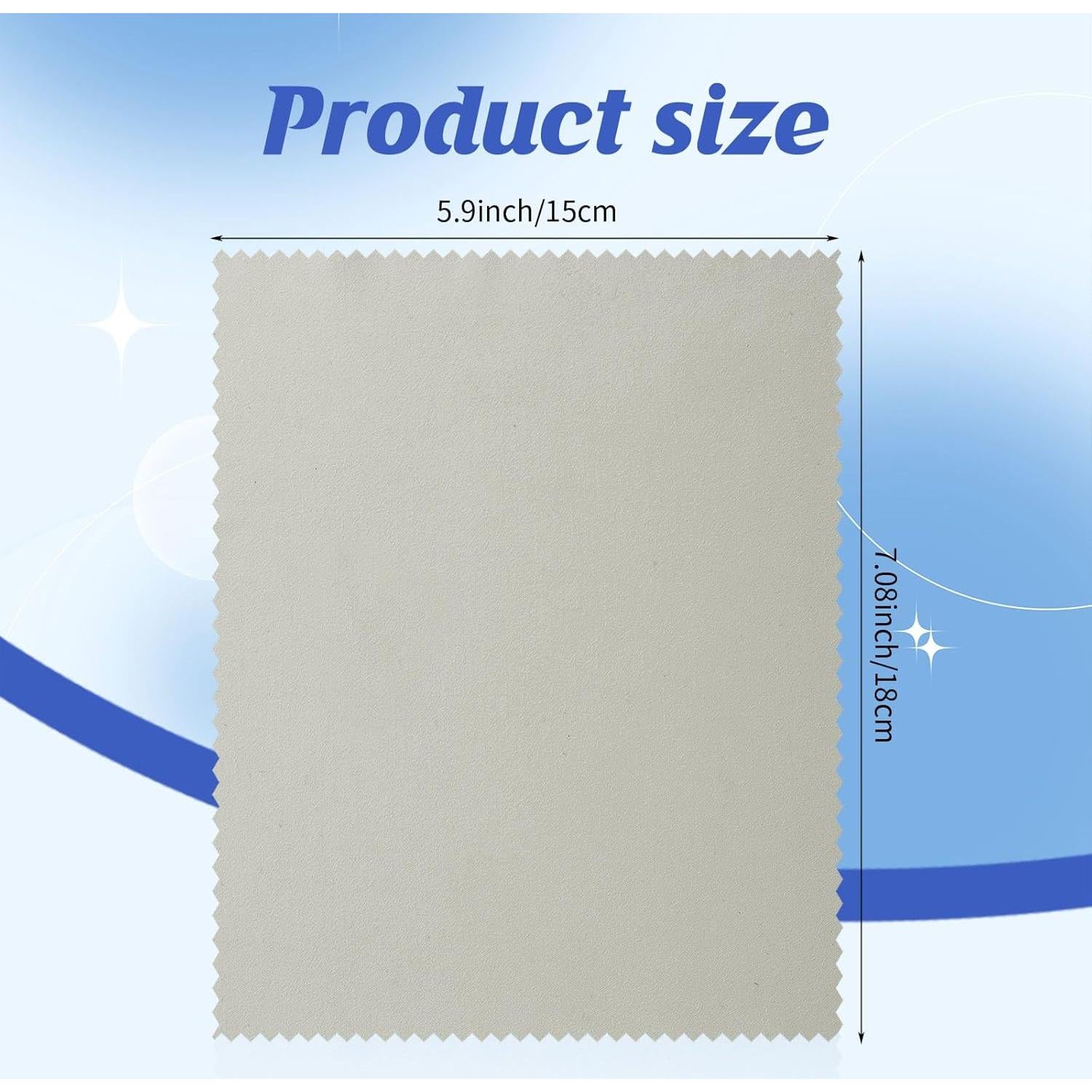 300 Paños de Microfibra Leelosp para Limpieza de Gafas