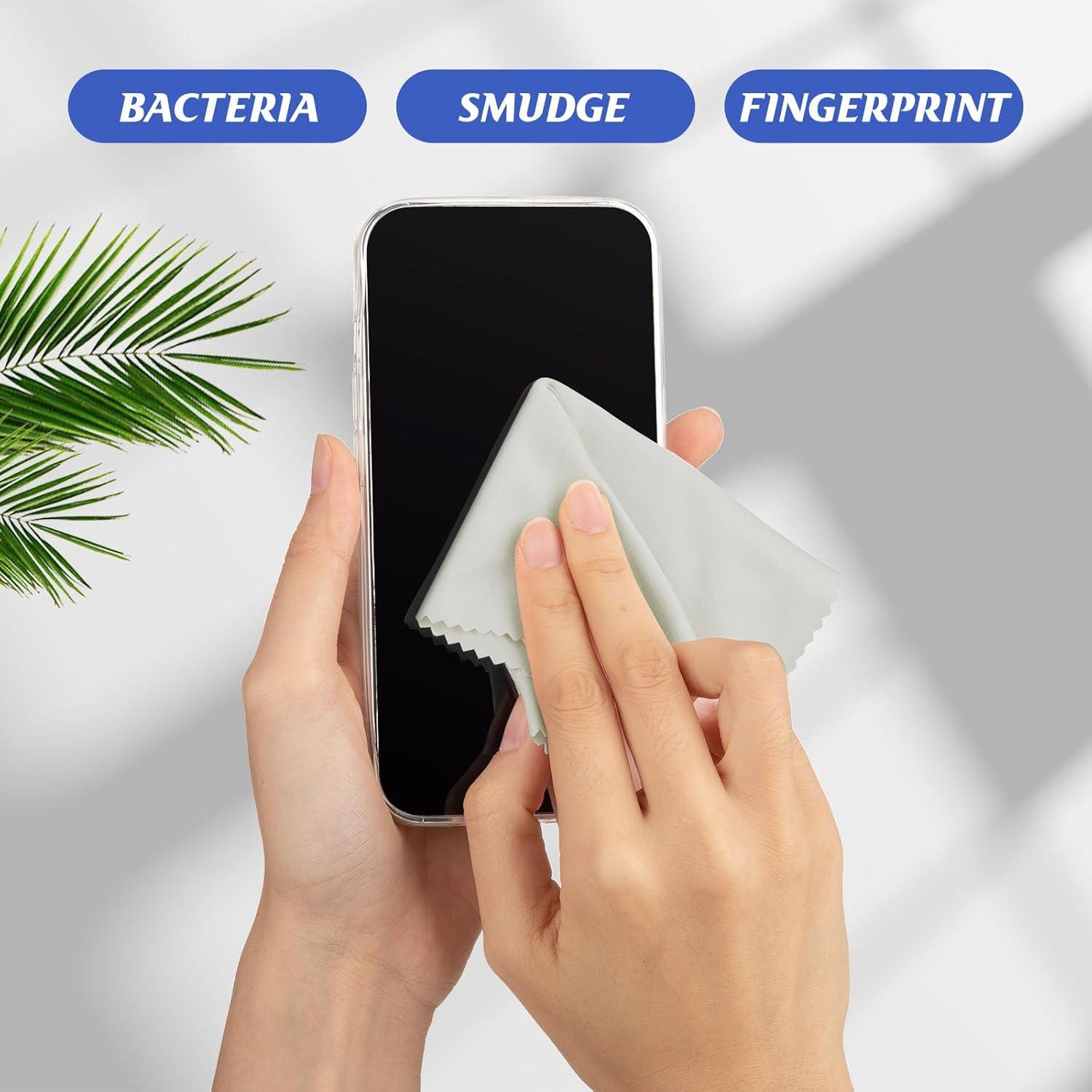 300 Paños de Microfibra Leelosp para Limpieza de Gafas